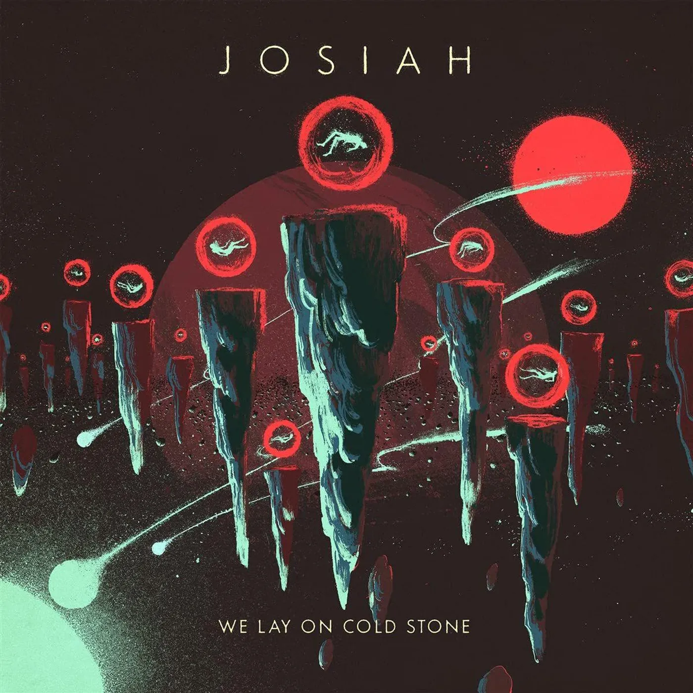 Josiah We Lay On Cold Stone (Sky Blue) Vinyl Record