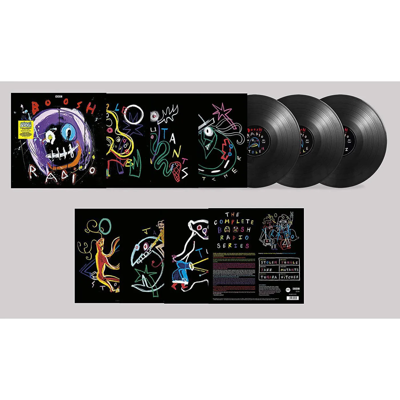 The Mighty Boosh Complete Radio Series Vinyl Record