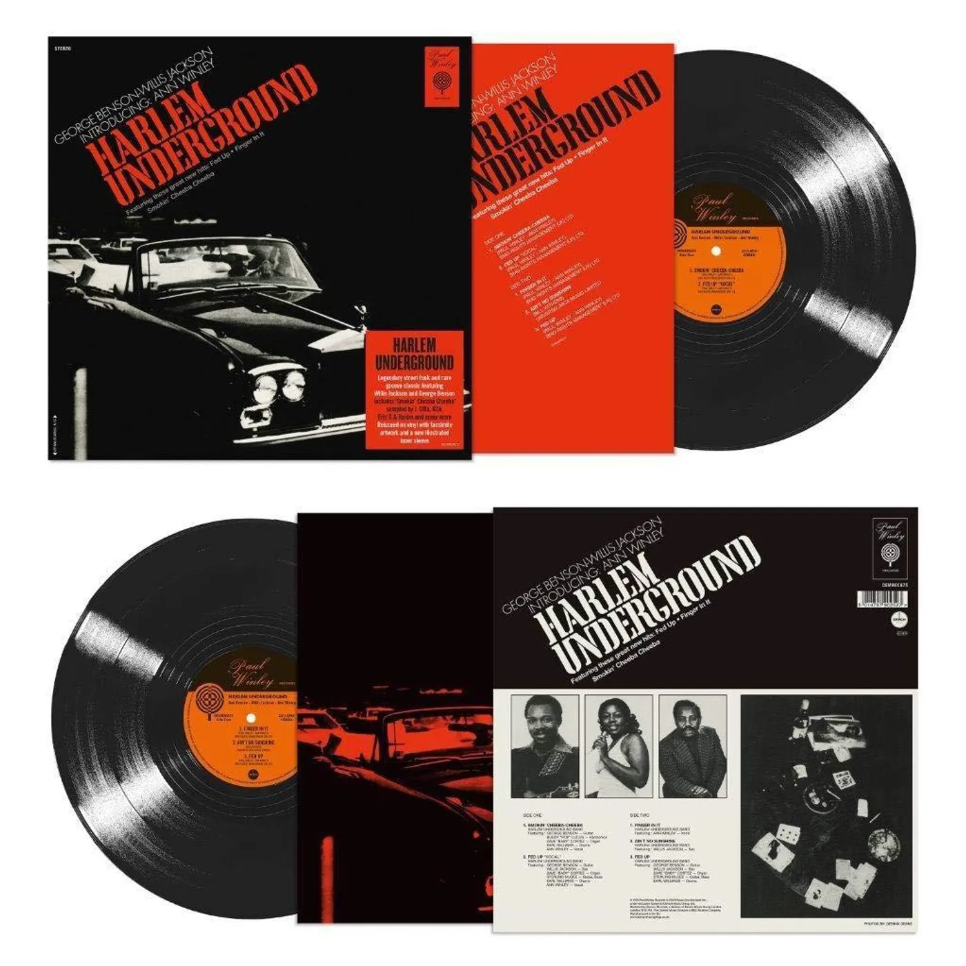 Harlem Underground Band Harlem Underground S/T (140g) Vinyl Record