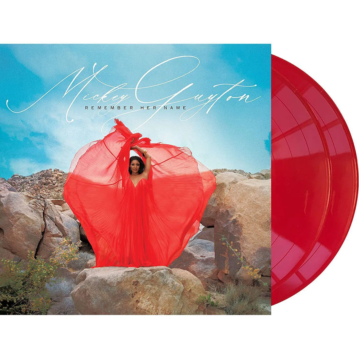 Mickey Guyton REMEMBER HER NAME (RED VINYL/2LP) Vinyl Record