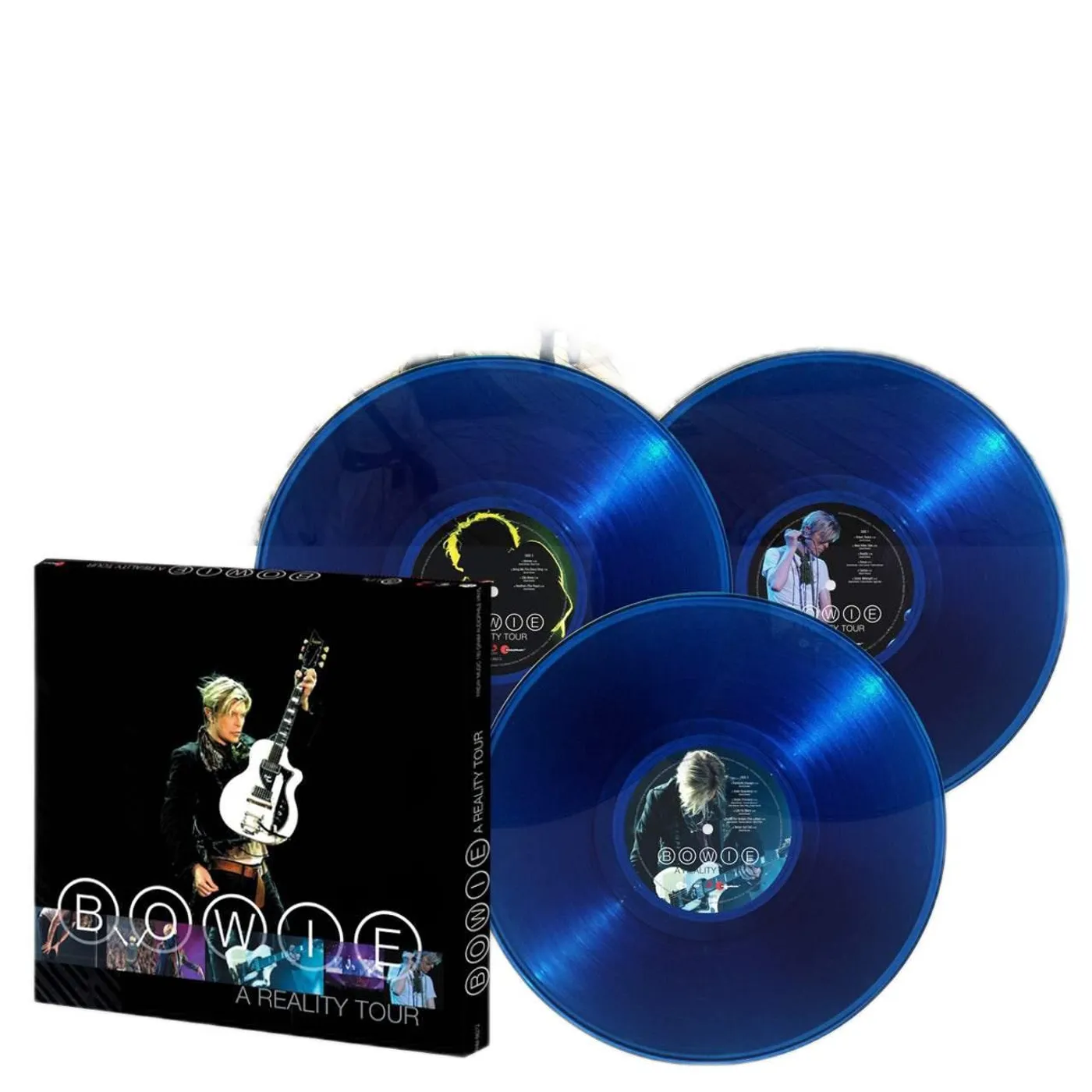 David Bowie Reality Tour (180g/Translucent Blue/Limited Edition/3LP Box w Poster/Insert) (Vinyl)