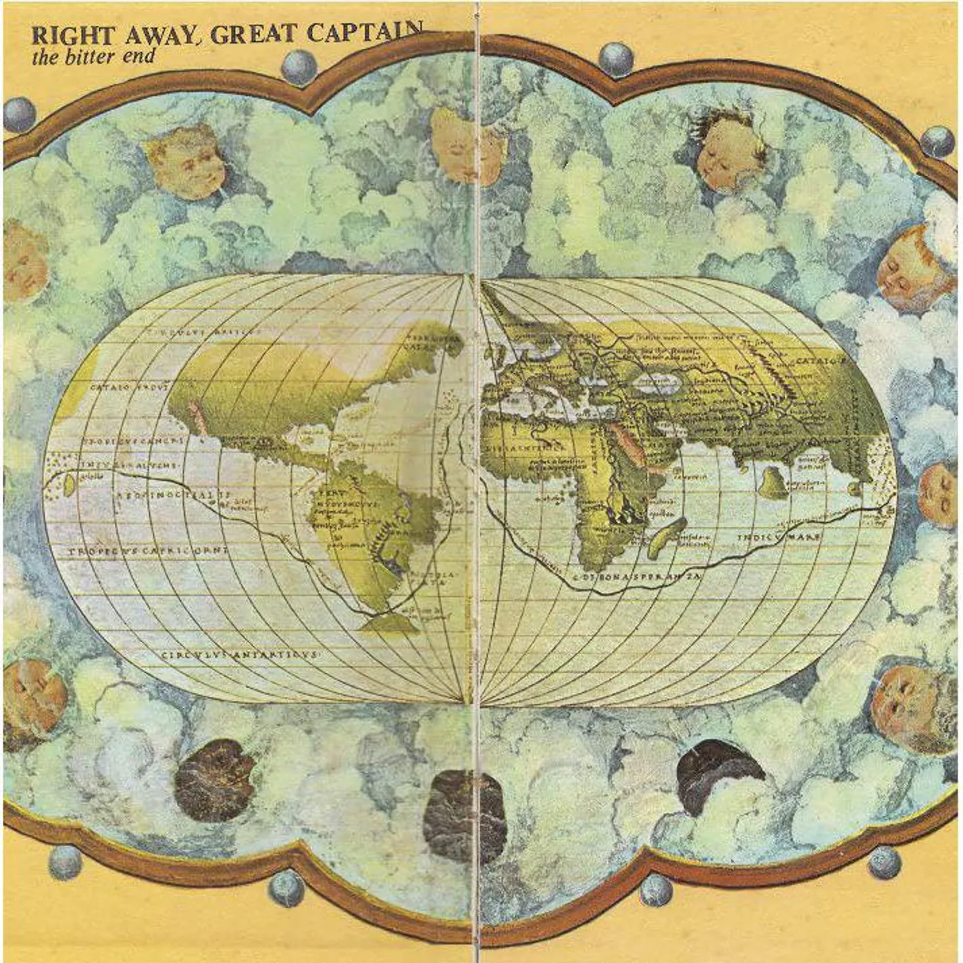 Right Away, Great Captain! Bitter End (Bone & Green Marble) Vinyl Record