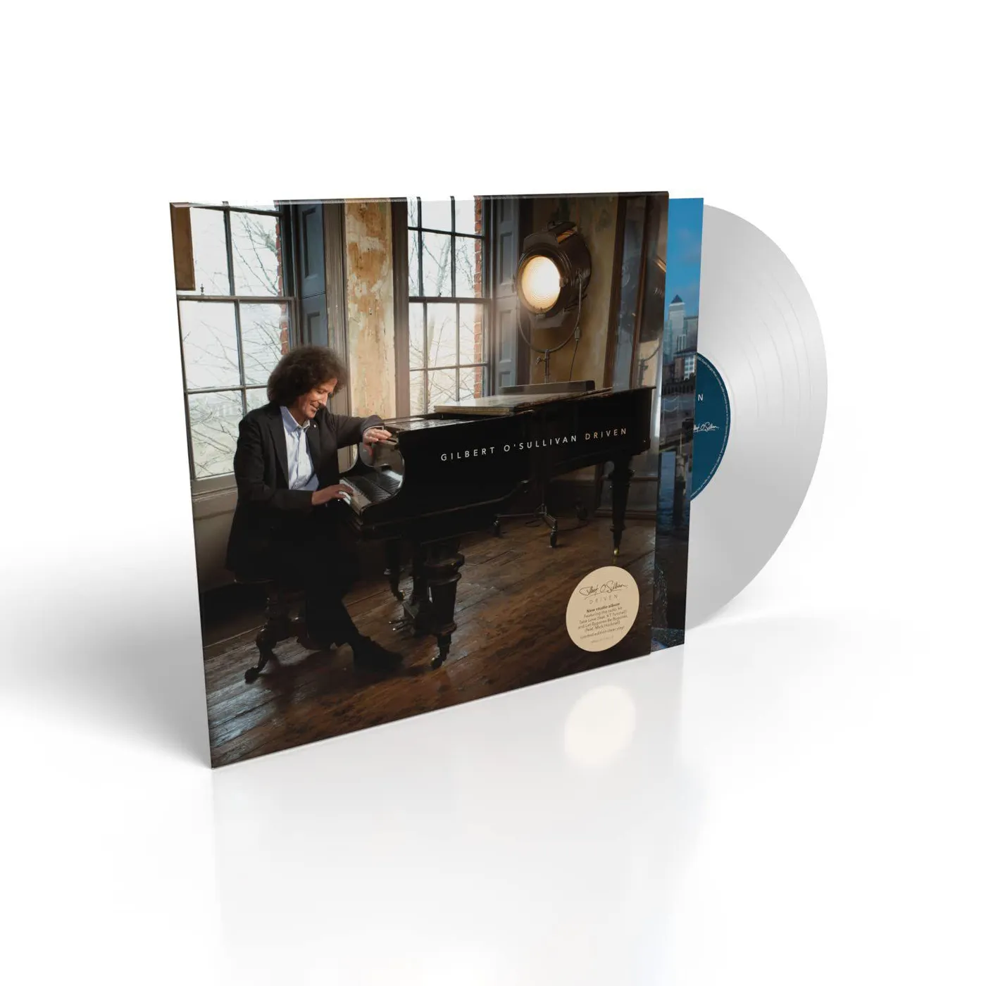 Gilbert O'Sullivan Driven (Limited/Clear) Vinyl Record