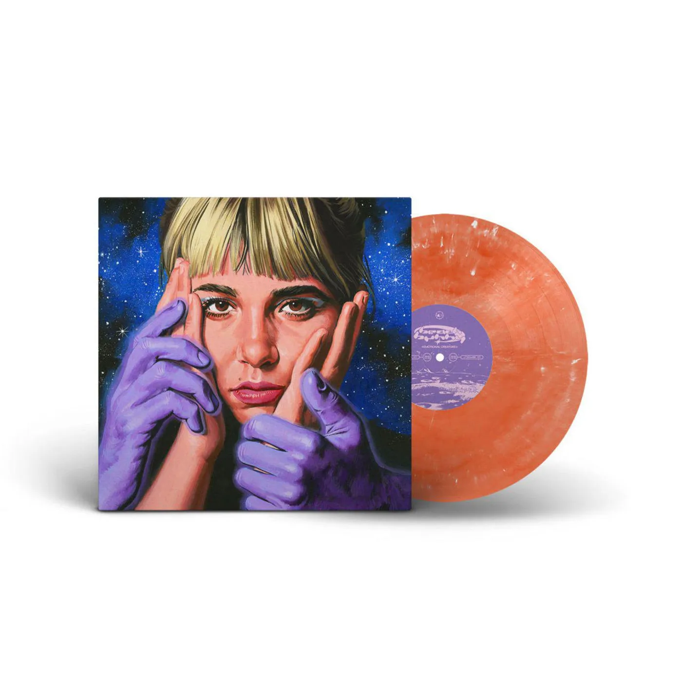 Beach Bunny Emotional Creature (Reku Orange/Yellow Marbled) Vinyl Record