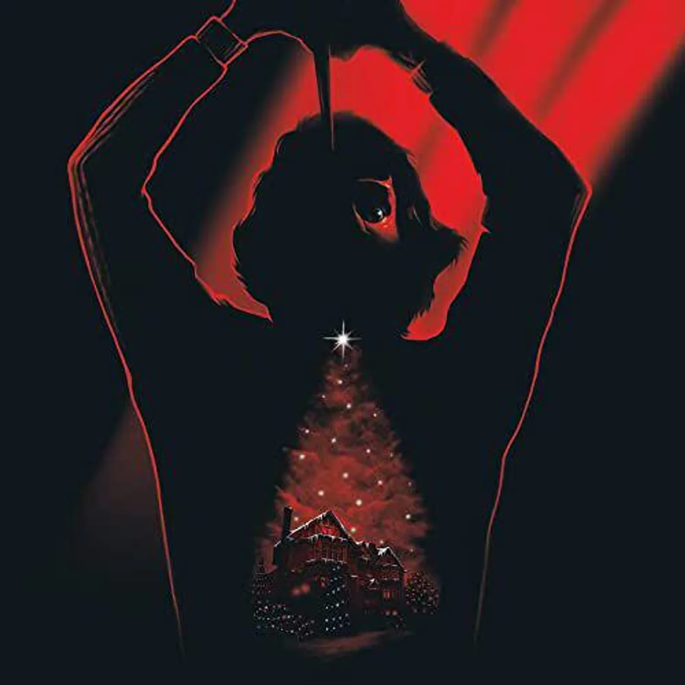 Carl Zittrer Black Christmas (180g/Clear w/ Red, White & Green Smoke) Vinyl Record