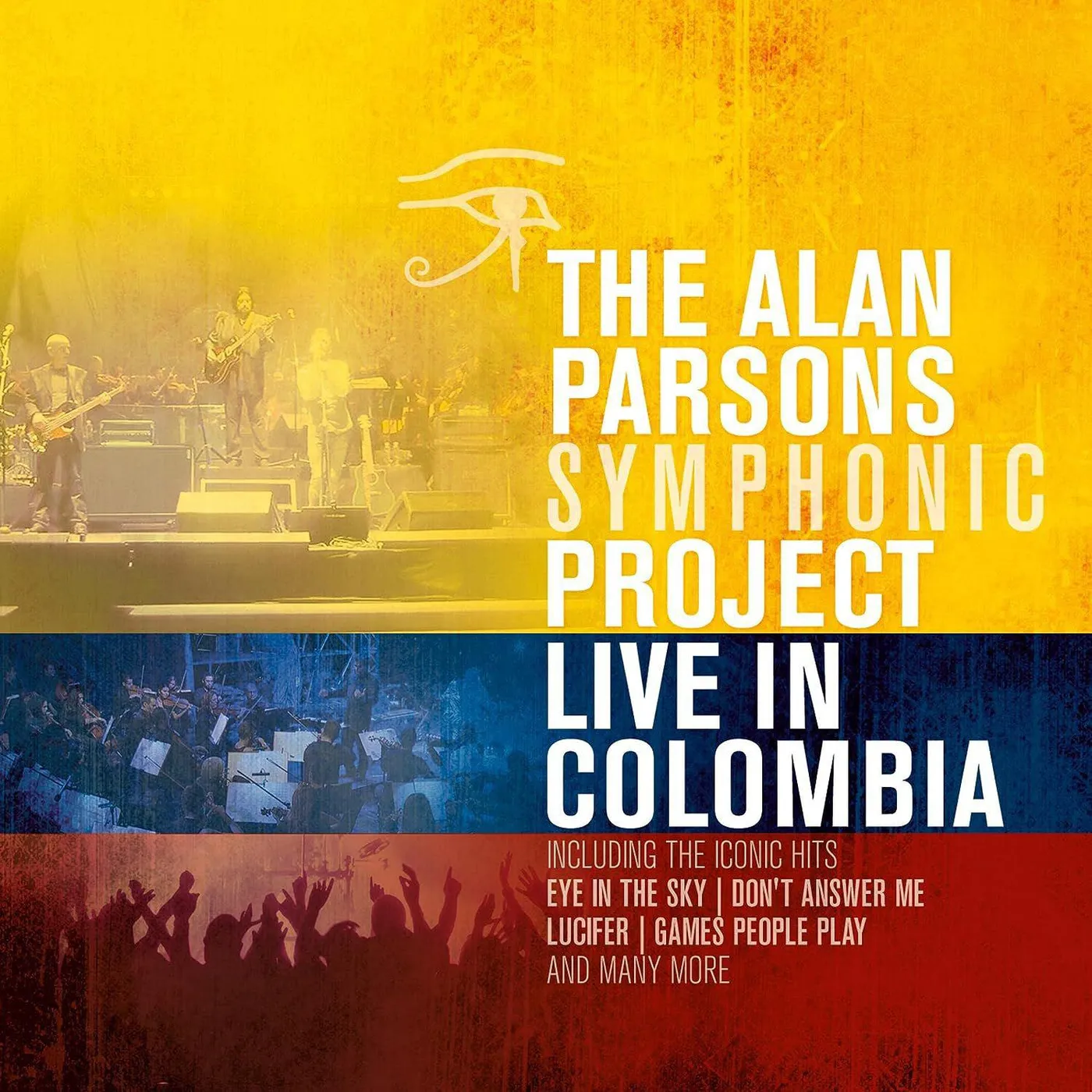 The Alan Parsons Symphonic Project Live In Colombia (Limited Yellow, Blue, & Red/3LP) Vinyl Record