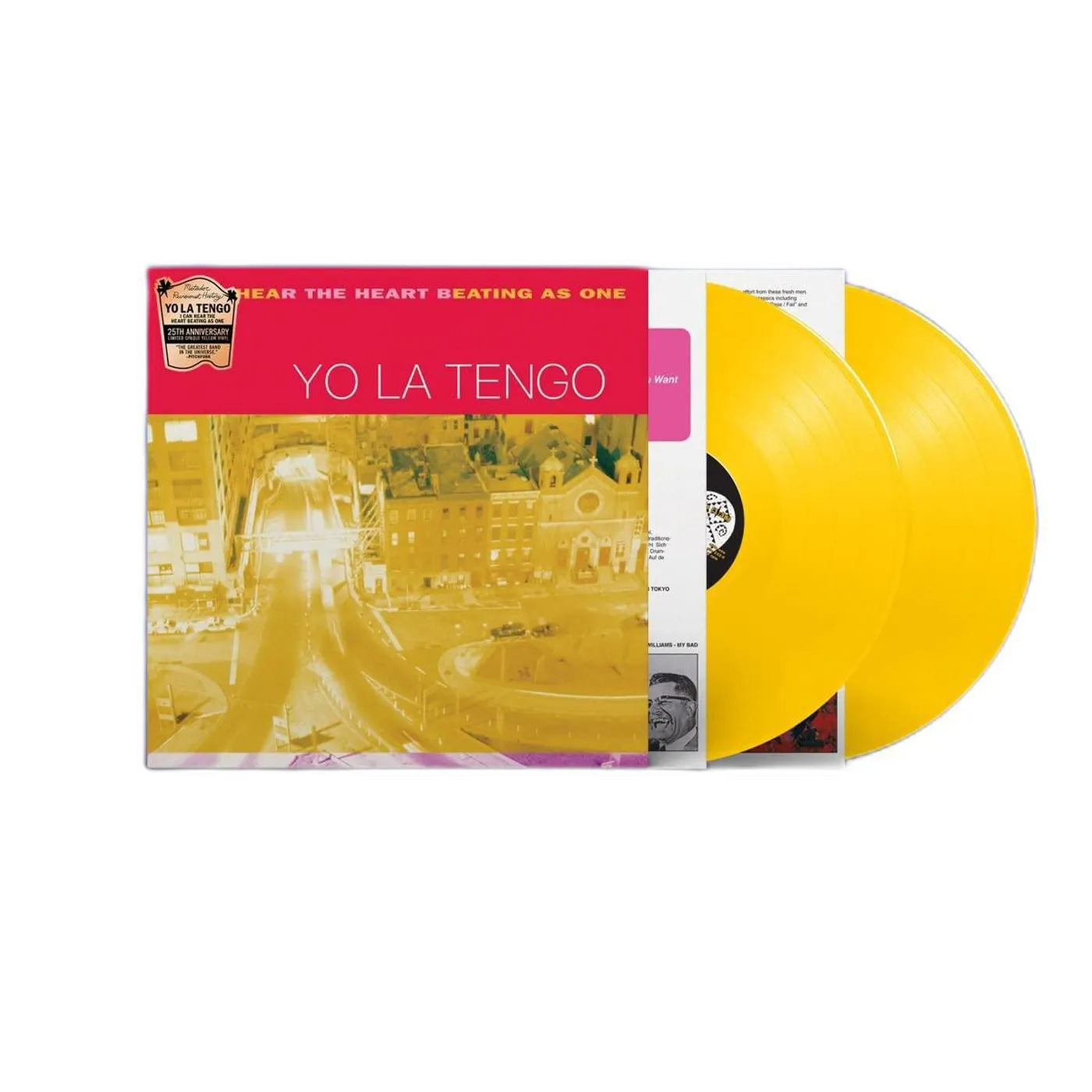 Yo La Tengo I Can Hear The Heart Beating As One (25th Anniversary Edition/Yellow) Vinyl Record