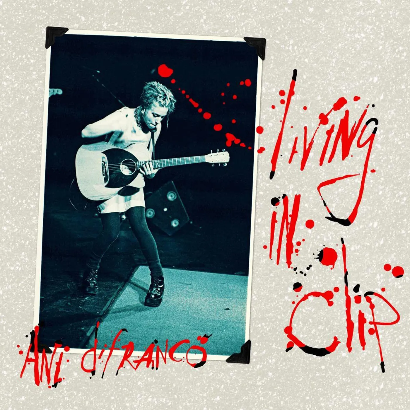 Ani DiFranco Living In Clip (25th Anniversary/Red Smoke Vinyl Record/3lp) 