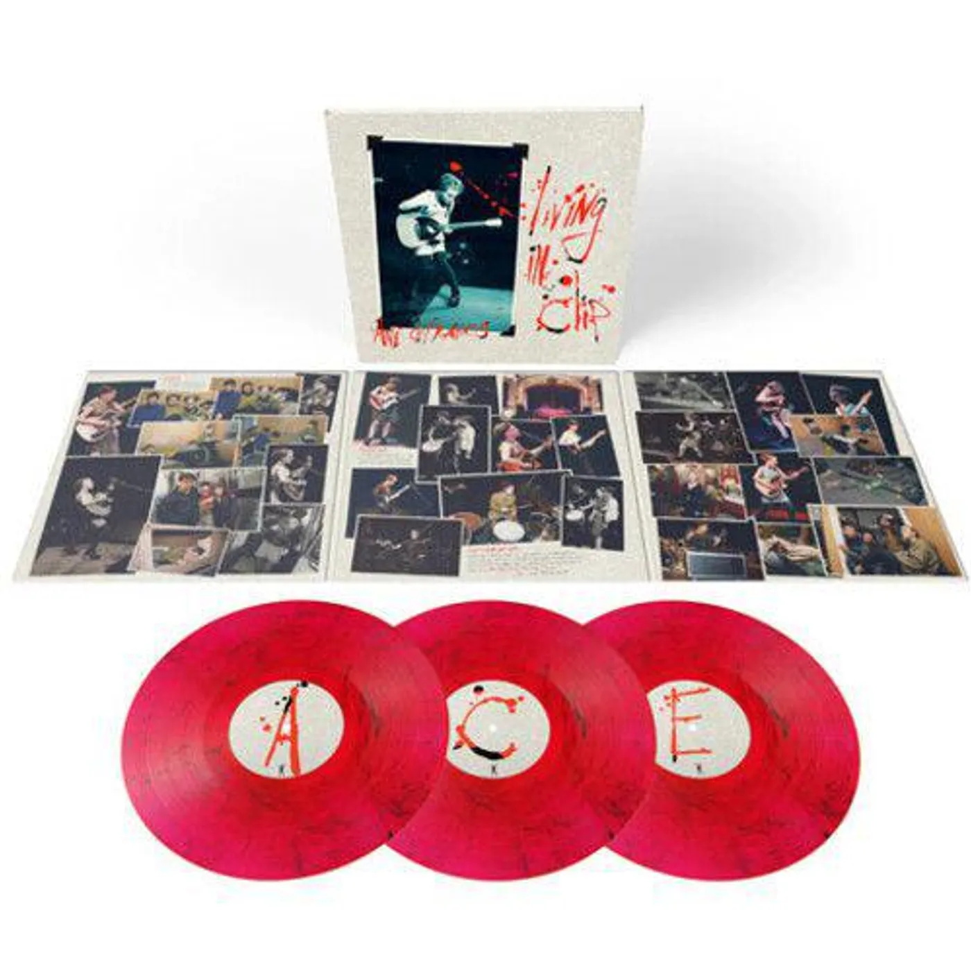 Ani DiFranco Living In Clip (25th Anniversary/Red Smoke Vinyl Record/3lp) 