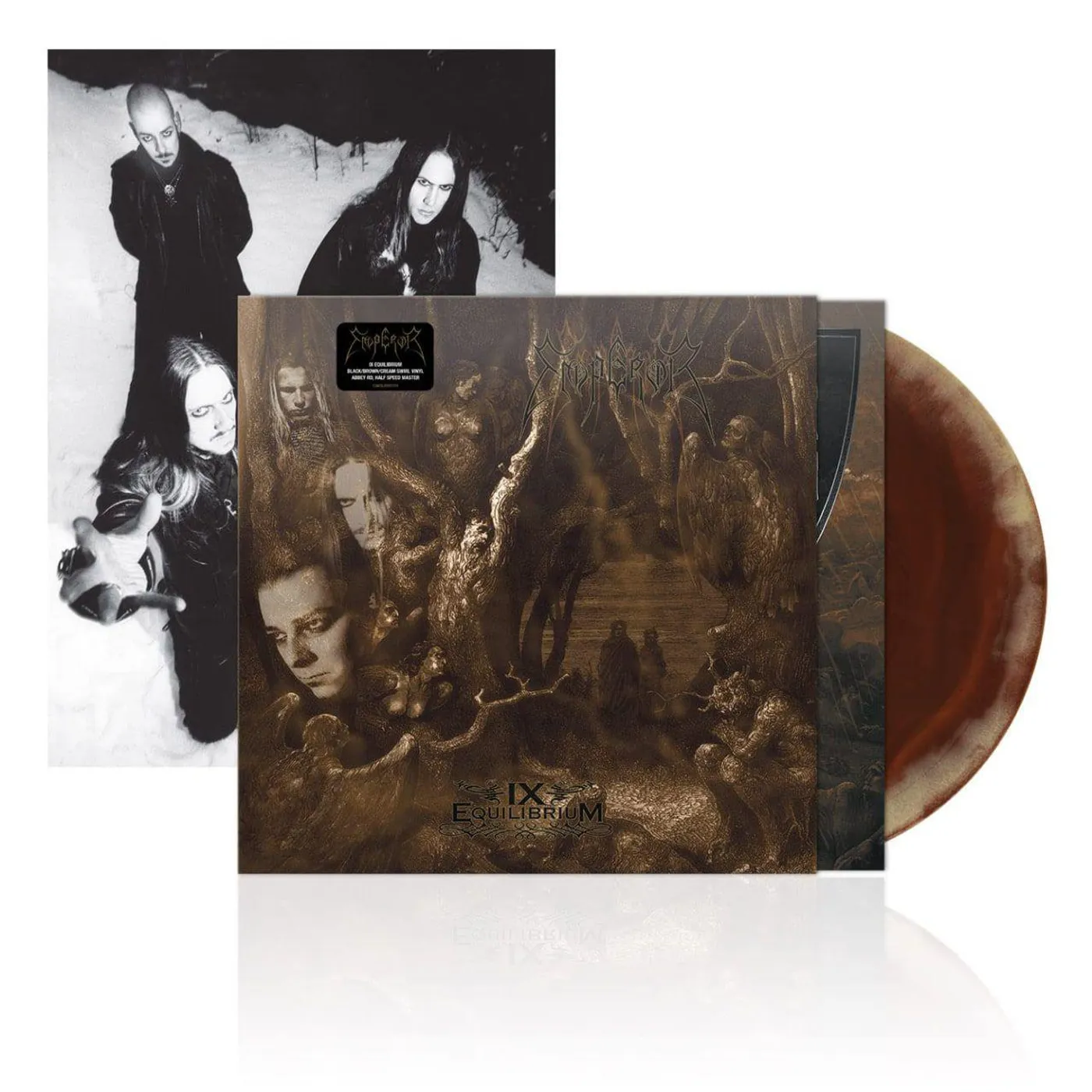 Emperor IX Equilibrium (Black/Brown Swirl) [Half-Speed] vinyl record