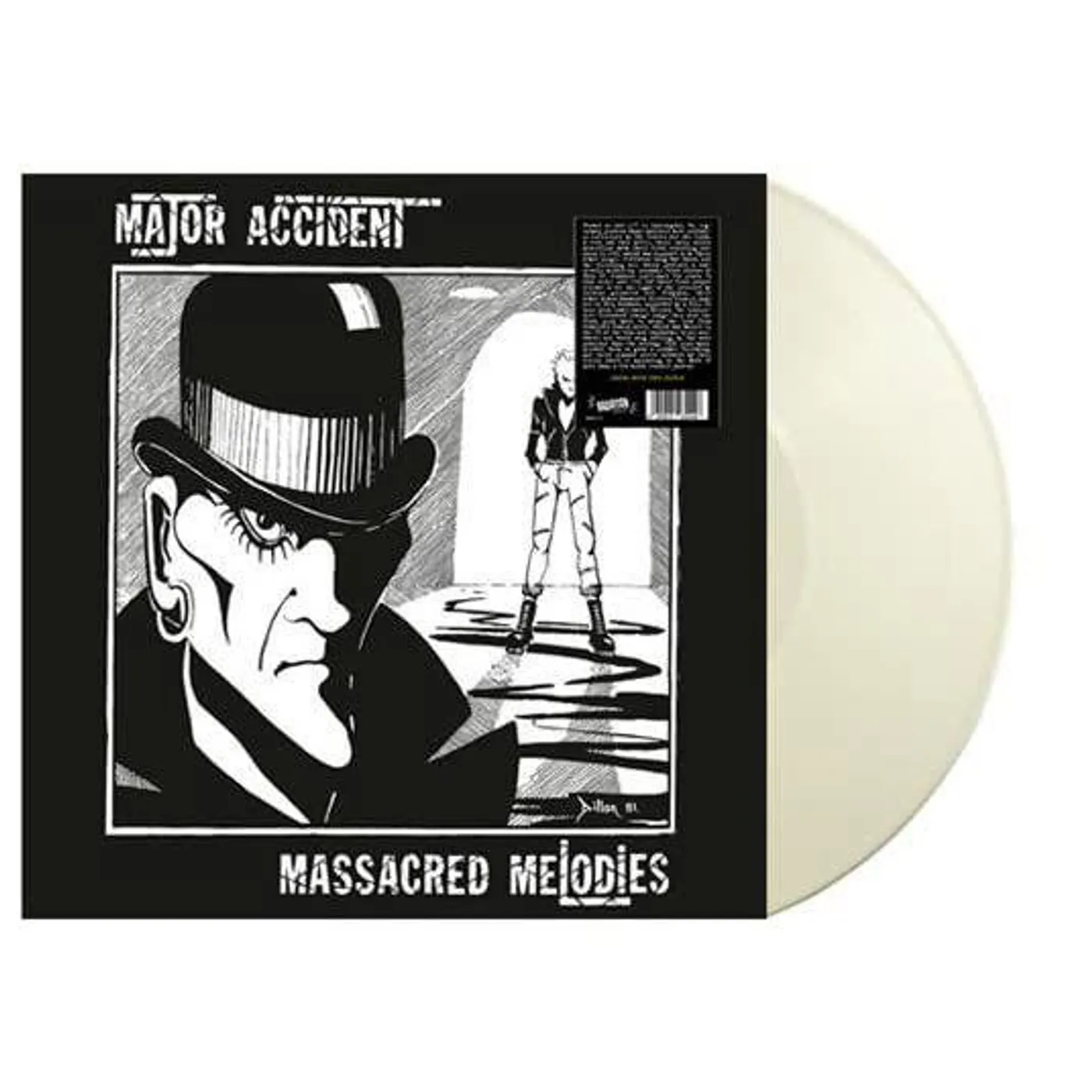 Major Accident Massacred Melodies (White) Vinyl Record