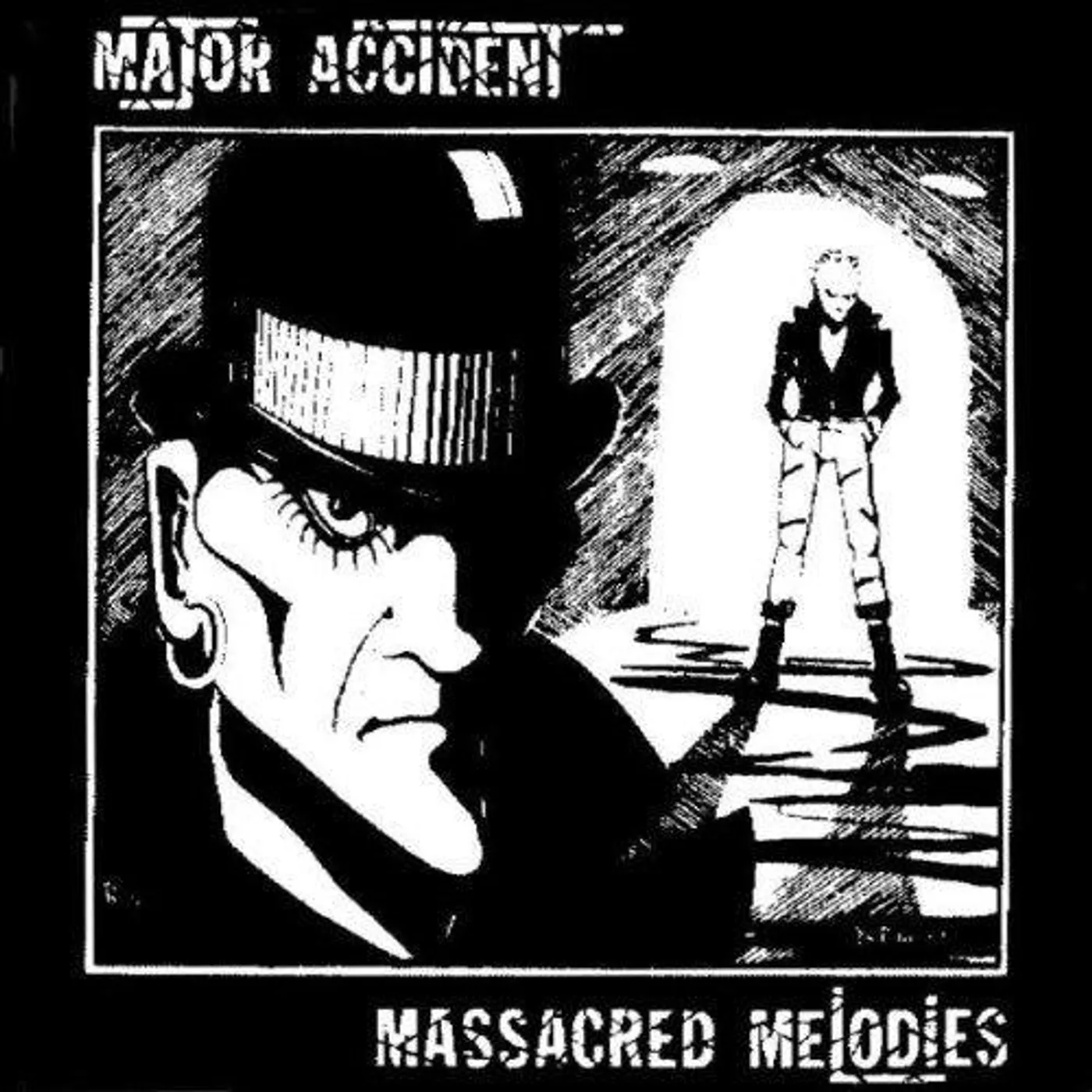 Major Accident Massacred Melodies (White) Vinyl Record