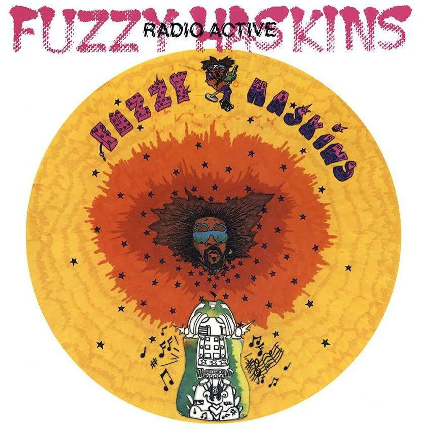 Fuzzy Haskins Radio Active (Limited/180g/White) Vinyl Record