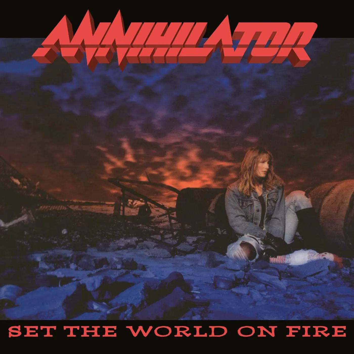 Annihilator Set The World On Fire (180g/Translucent Blue) Vinyl Record