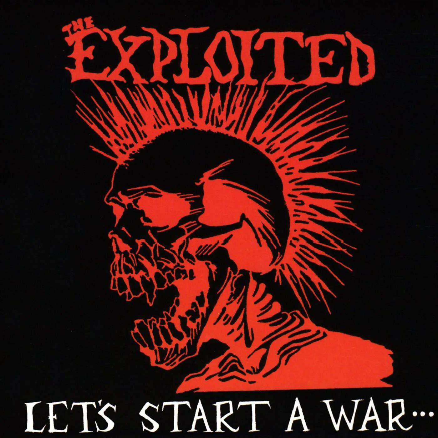 The Exploited Let's Start A War... ...Said Maggie One Day Vinyl Record