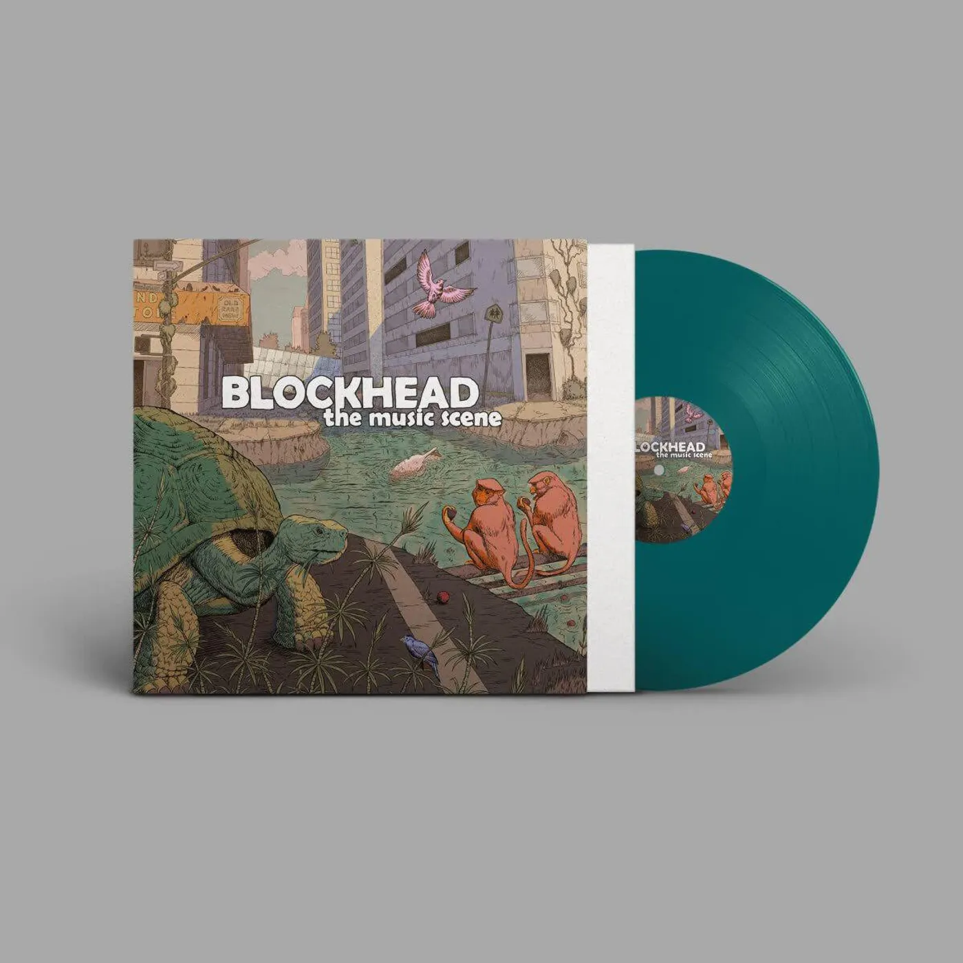 Blockhead Music Scene (Opaque Teal  Vinyl Record /180g)