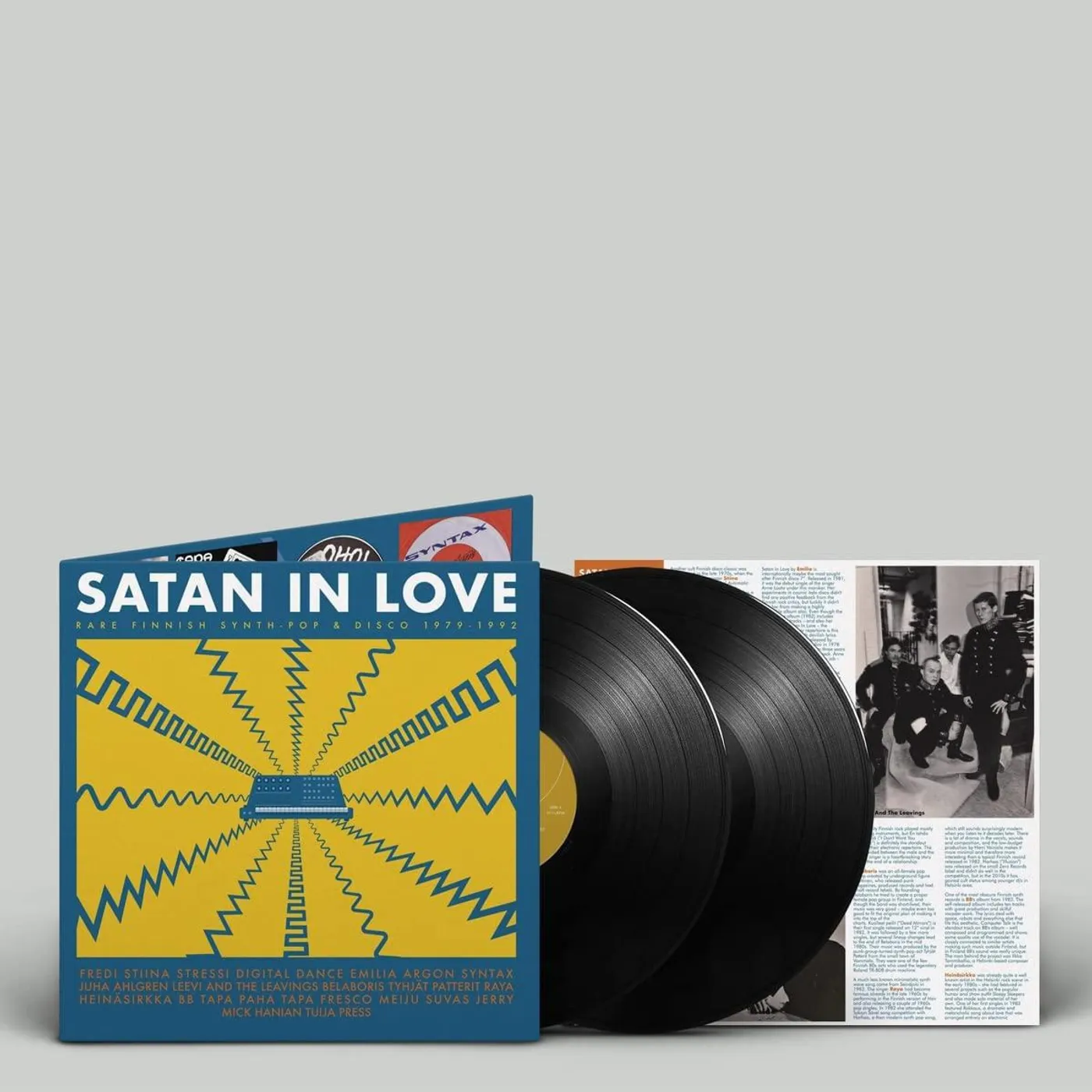 Various Artists  Satan In Love – Rare Finnish Synth-pop & Disco 1979-1992 Vinyl Record