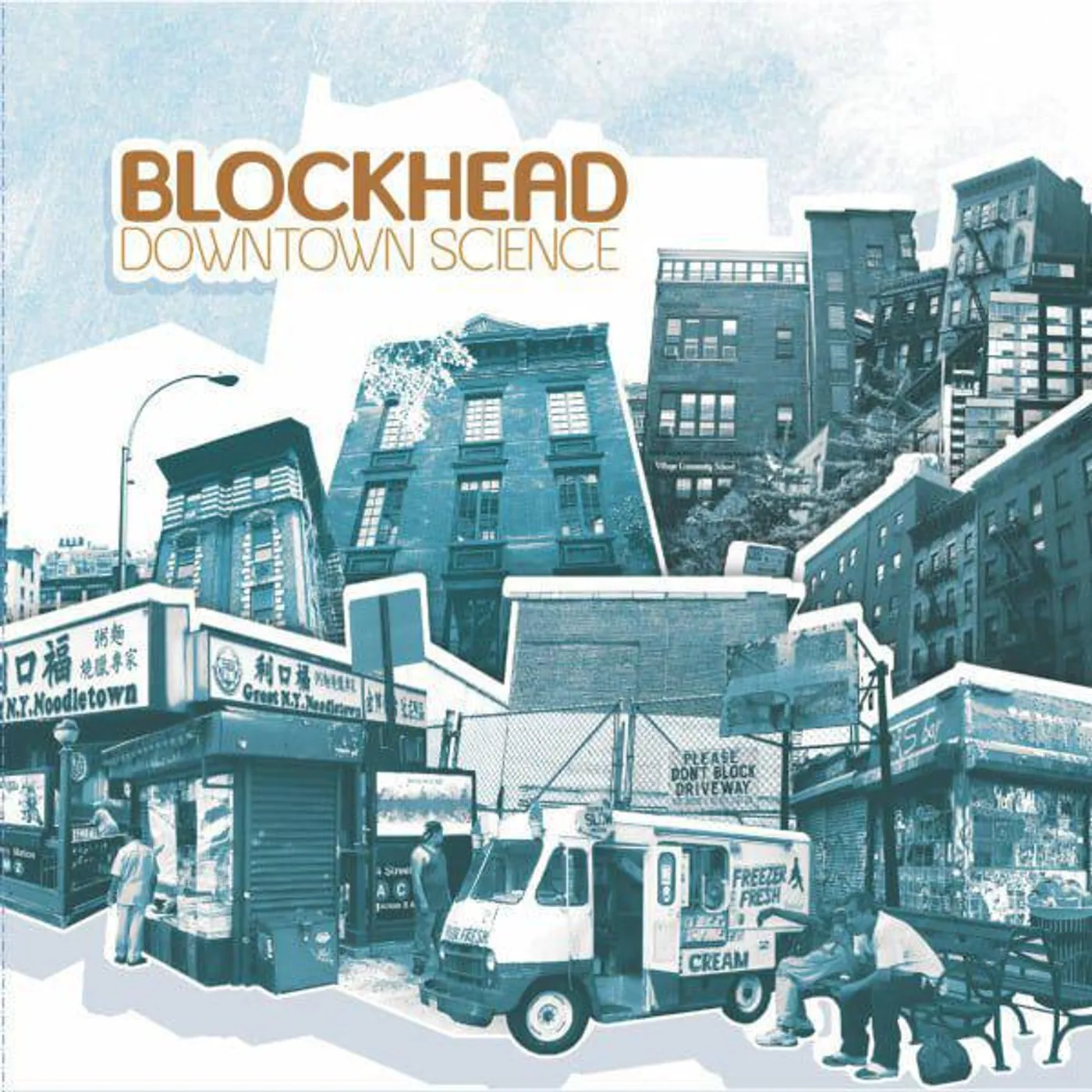 Blockhead Downtown Science (Grey Marbled/2LP/180g) Vinyl Record