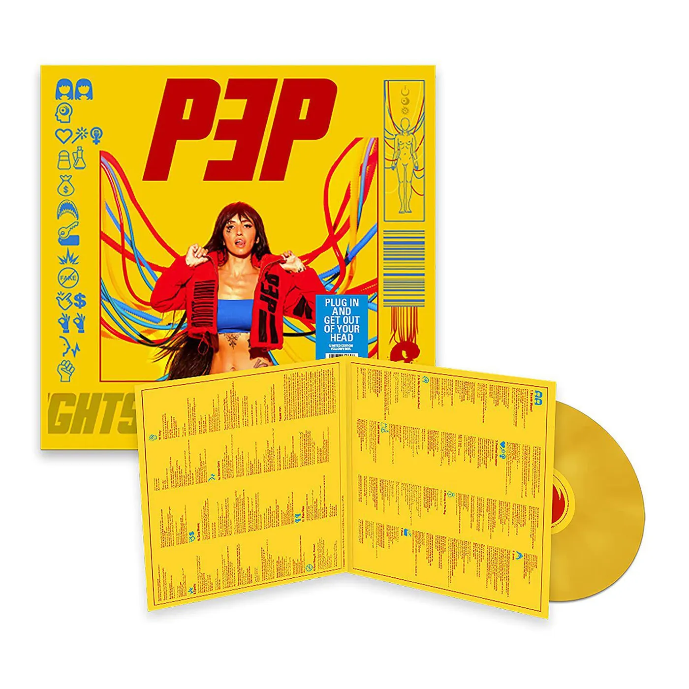Lights PEP (X) (Canary Yellow) Vinyl Record