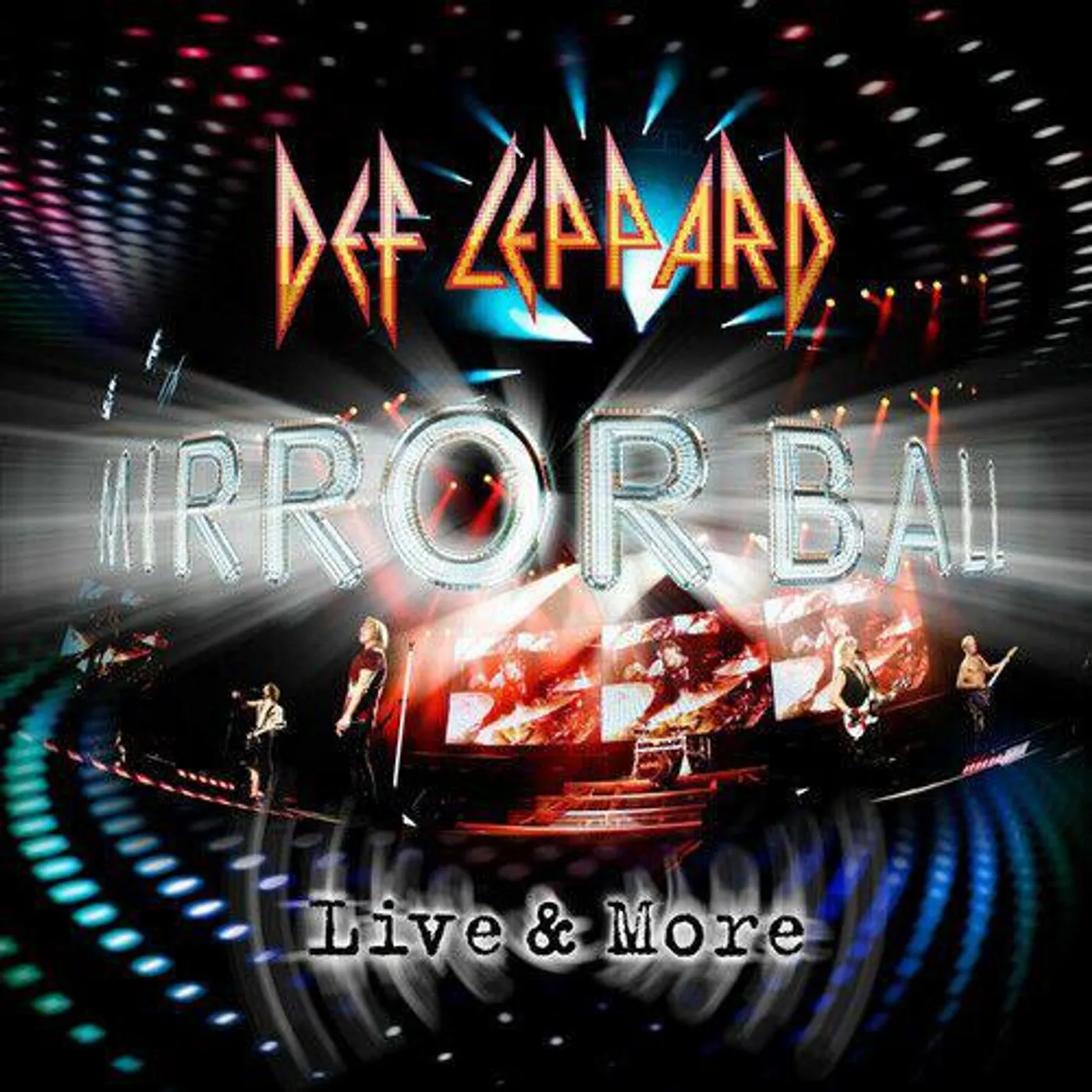 Def Leppard MIRRORBALL (COLOR VINYL/3LP) Vinyl Record
