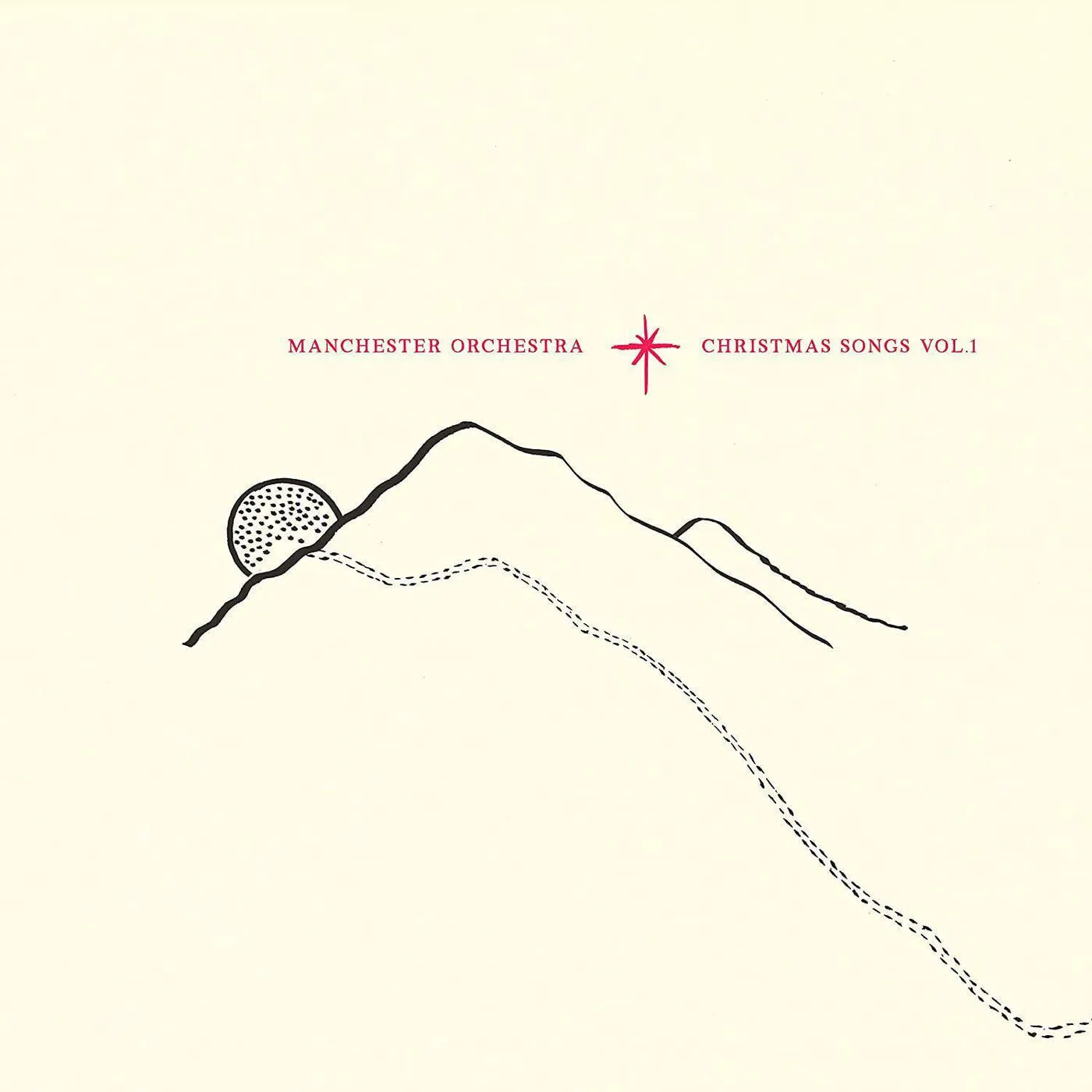 Manchester Orchestra Christmas Songs Vol. 1 (Blue Christmas Vinyl) Vinyl Record