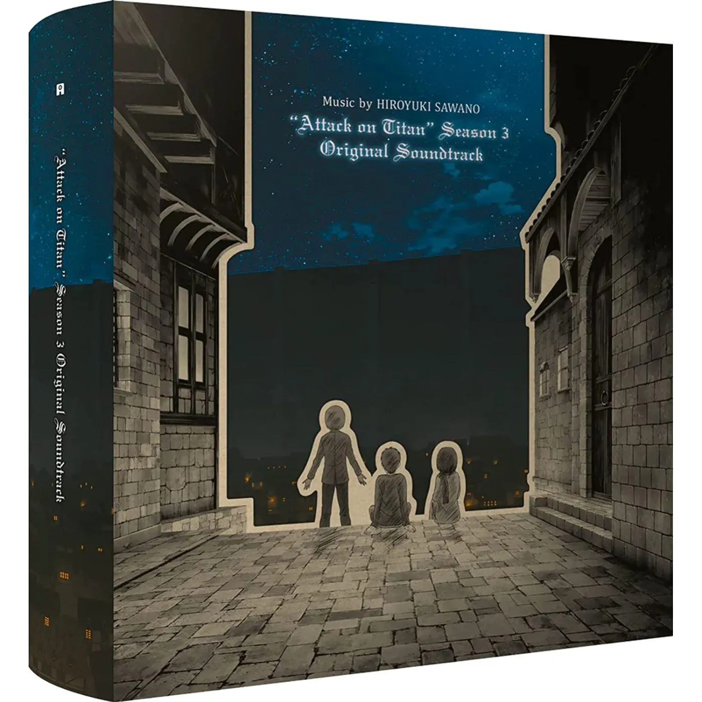 Sawano Hiroyuki Attack on Titan Season 3 Original Soundtrack (Deluxe/4LP) Vinyl Record