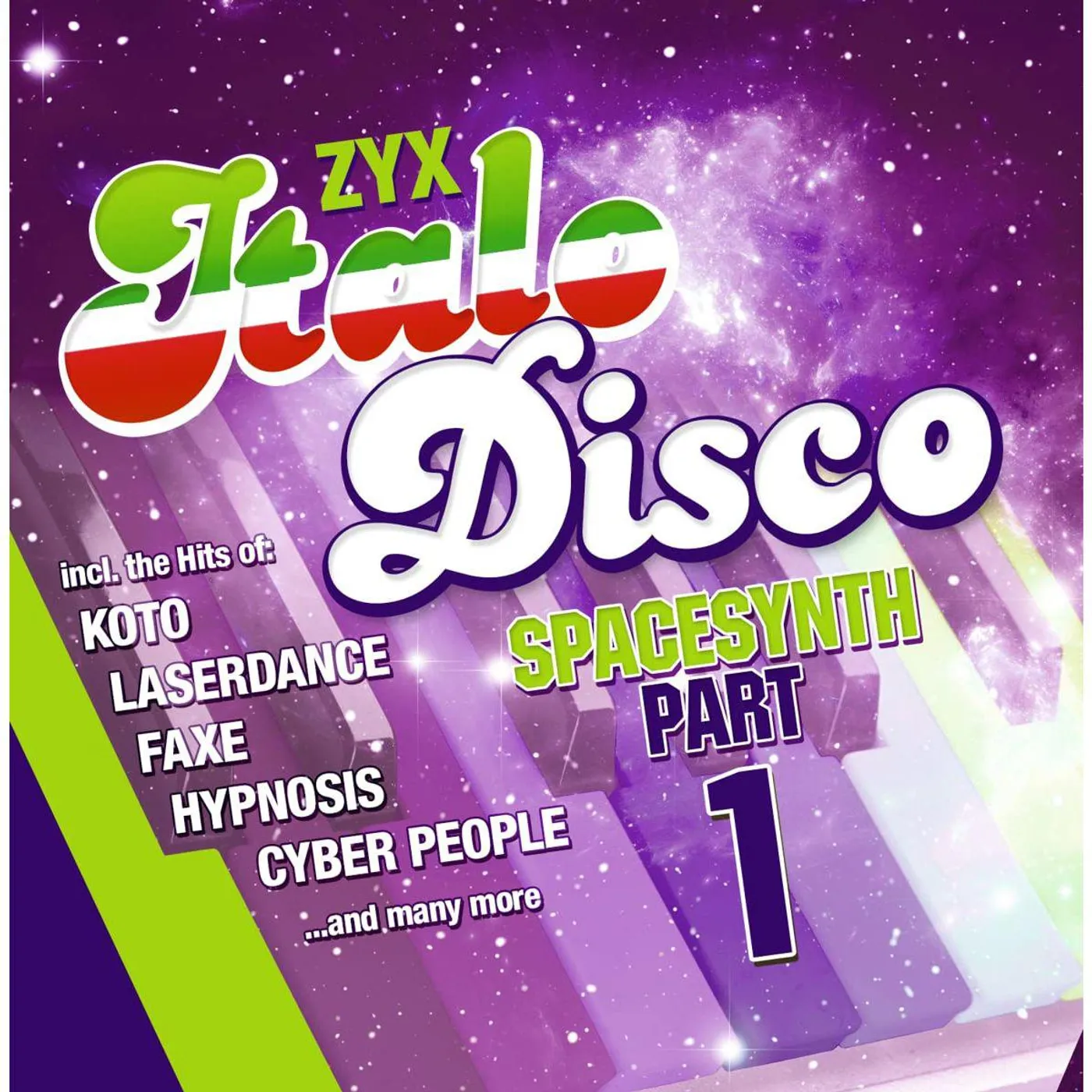 Various Artists  ZYX Italo Disco Spacesynth Part 1 Vinyl Record