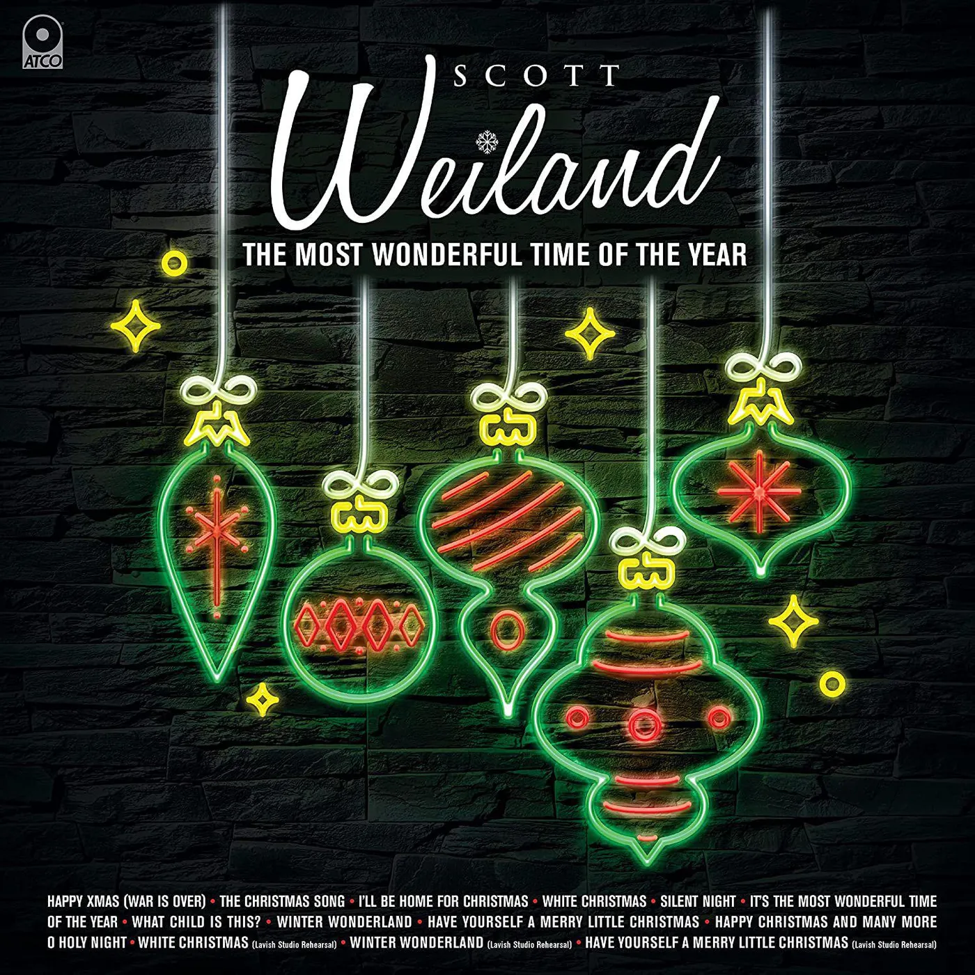 Scott Weiland Most Wonderful Time Of The Year Vinyl Record