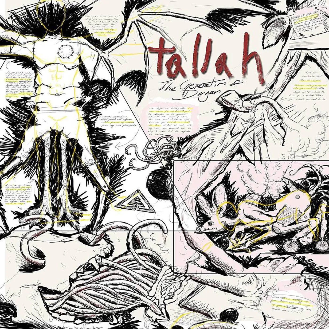Tallah Generation Of Danger (Green) Vinyl Record