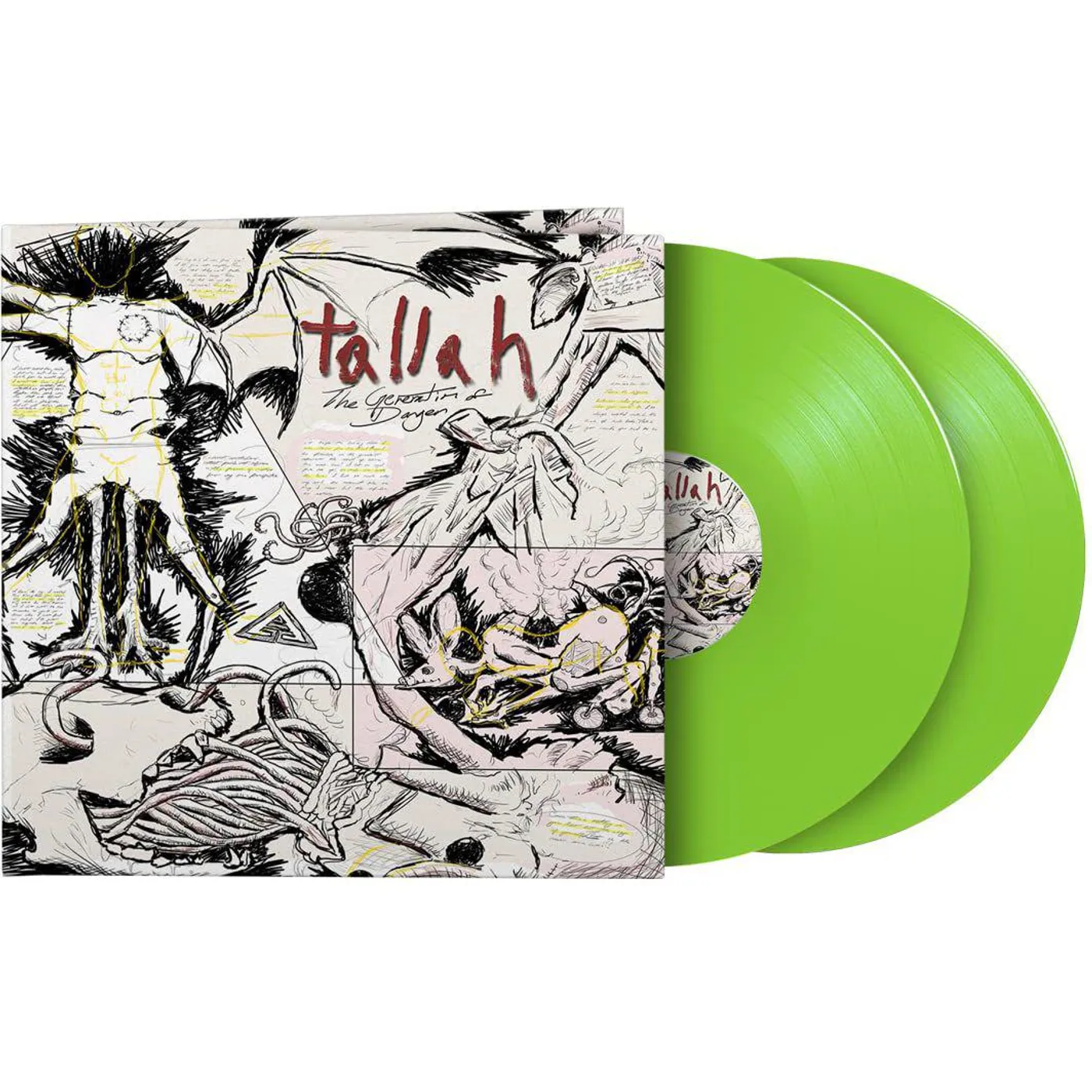 Tallah Generation Of Danger (Green) Vinyl Record