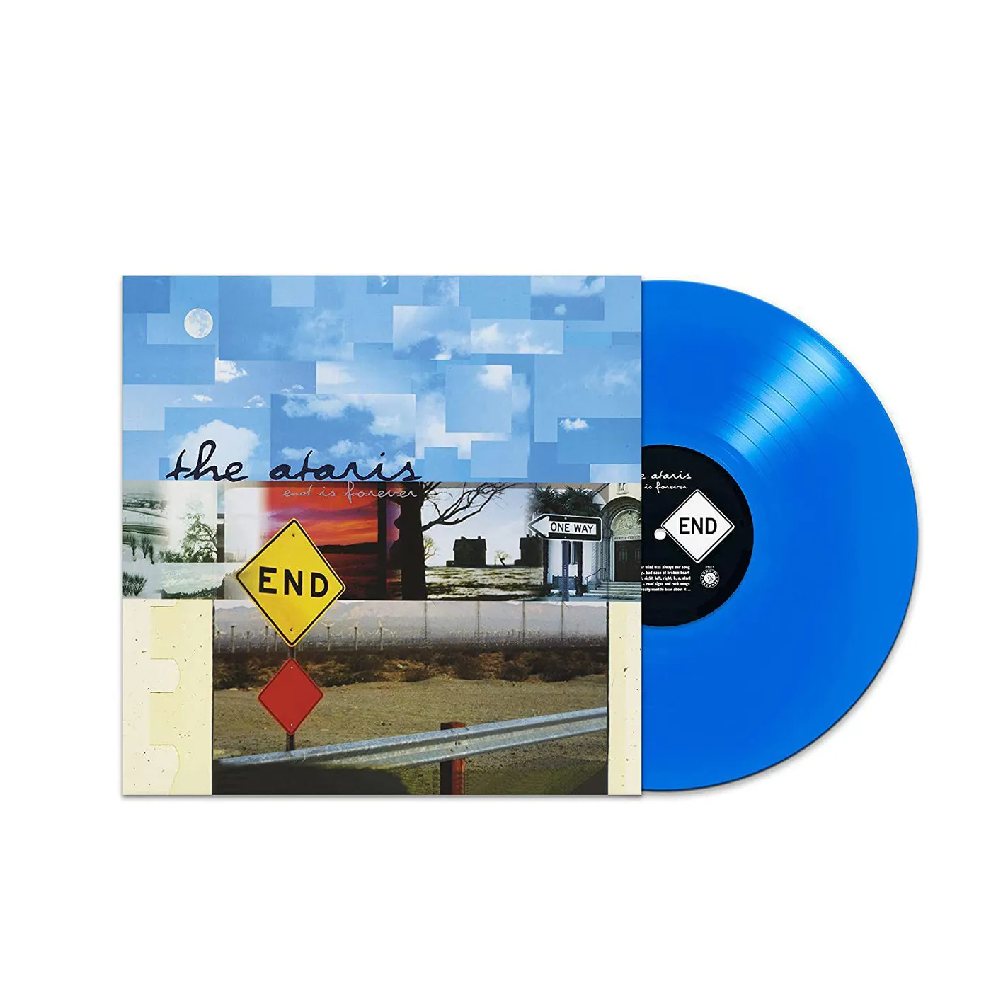 The Ataris END IS FOREVER (BLUE) Vinyl Record