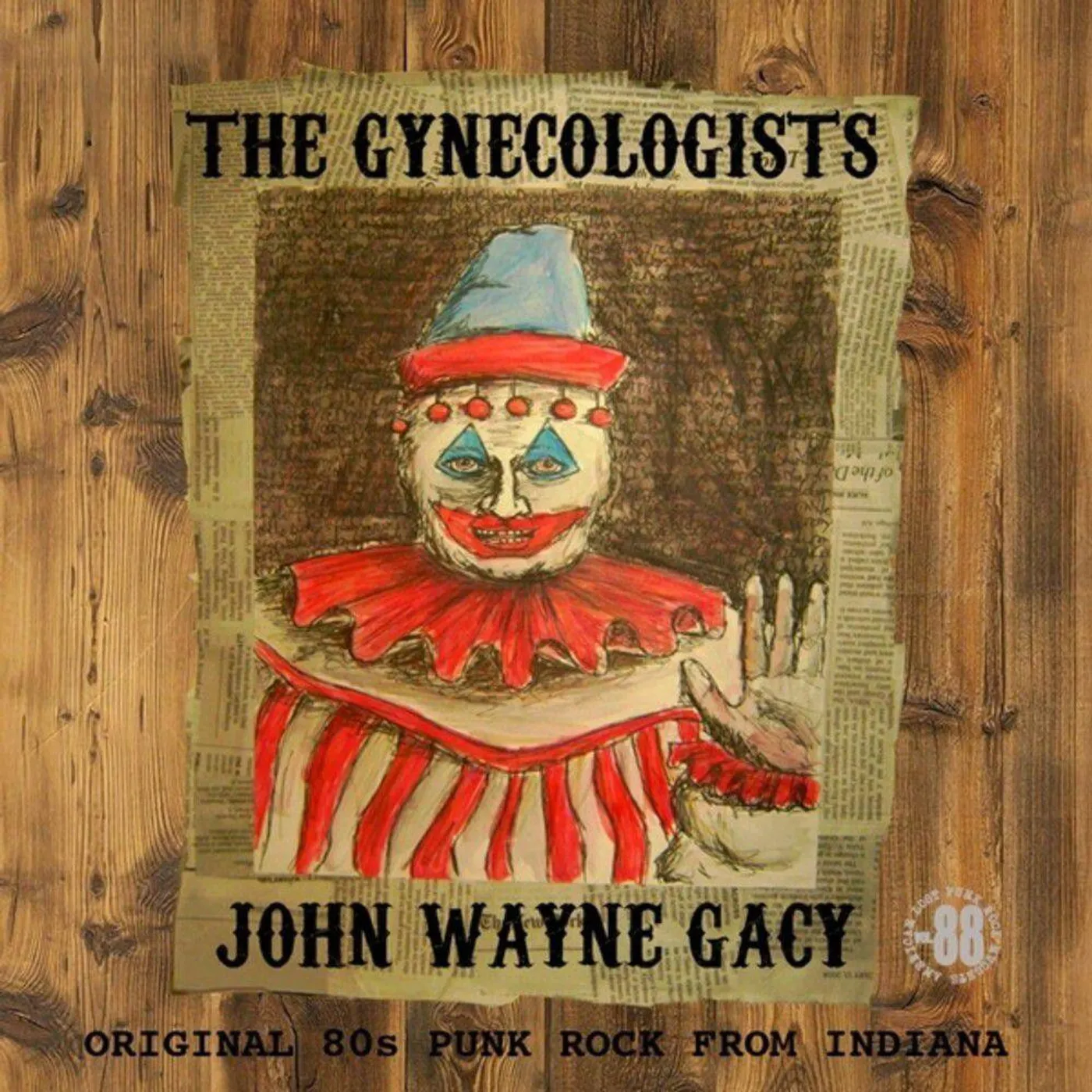 The Gynecologists John Wayne Gacy: Original 80s Punk Rock From Indiana Vinyl Record