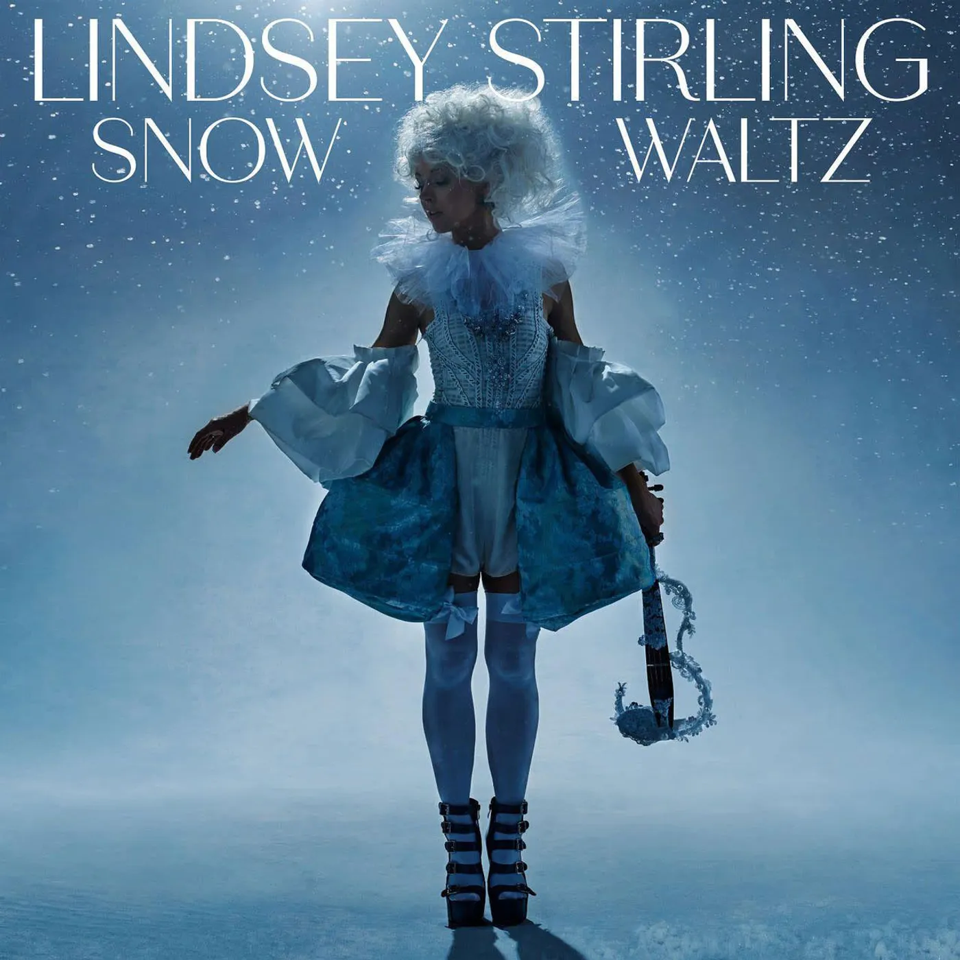 Lindsey Stirling Snow Waltz (Baby Blue LP) Vinyl Record