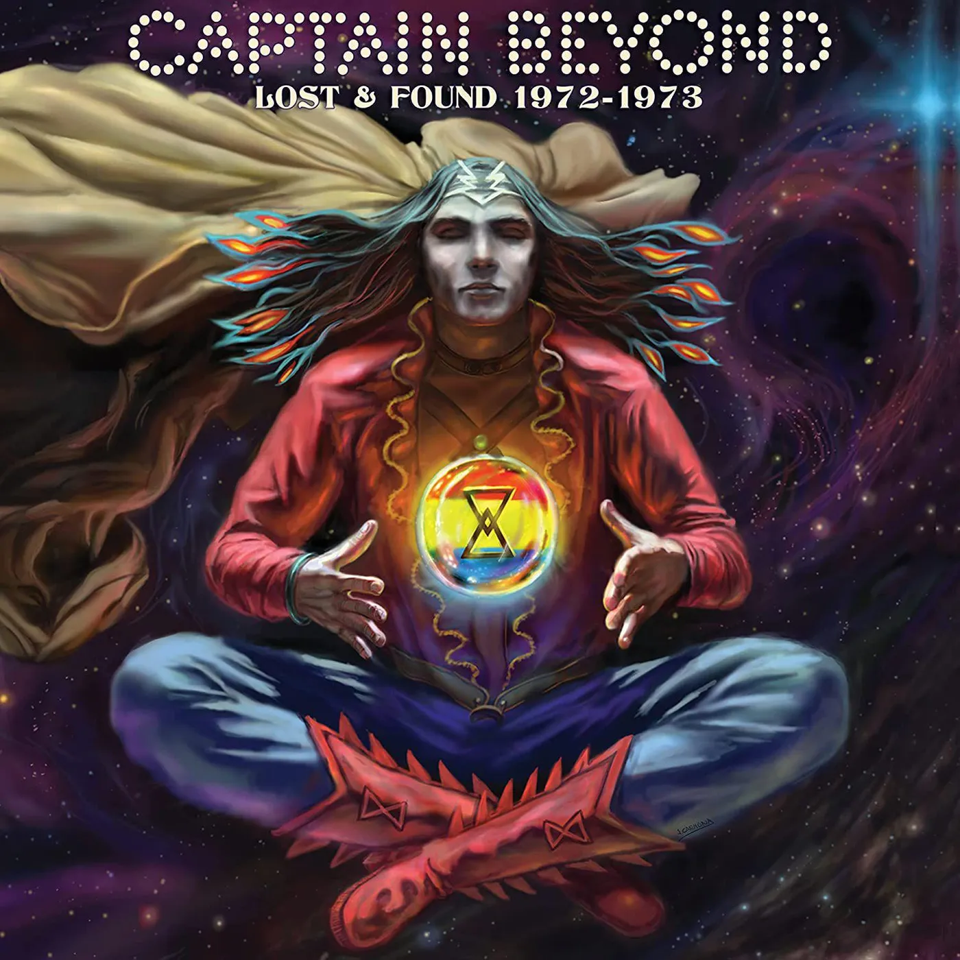 Captain Beyond Lost & Found 1972-1973 (Gold/Purple Splatter) Vinyl Record