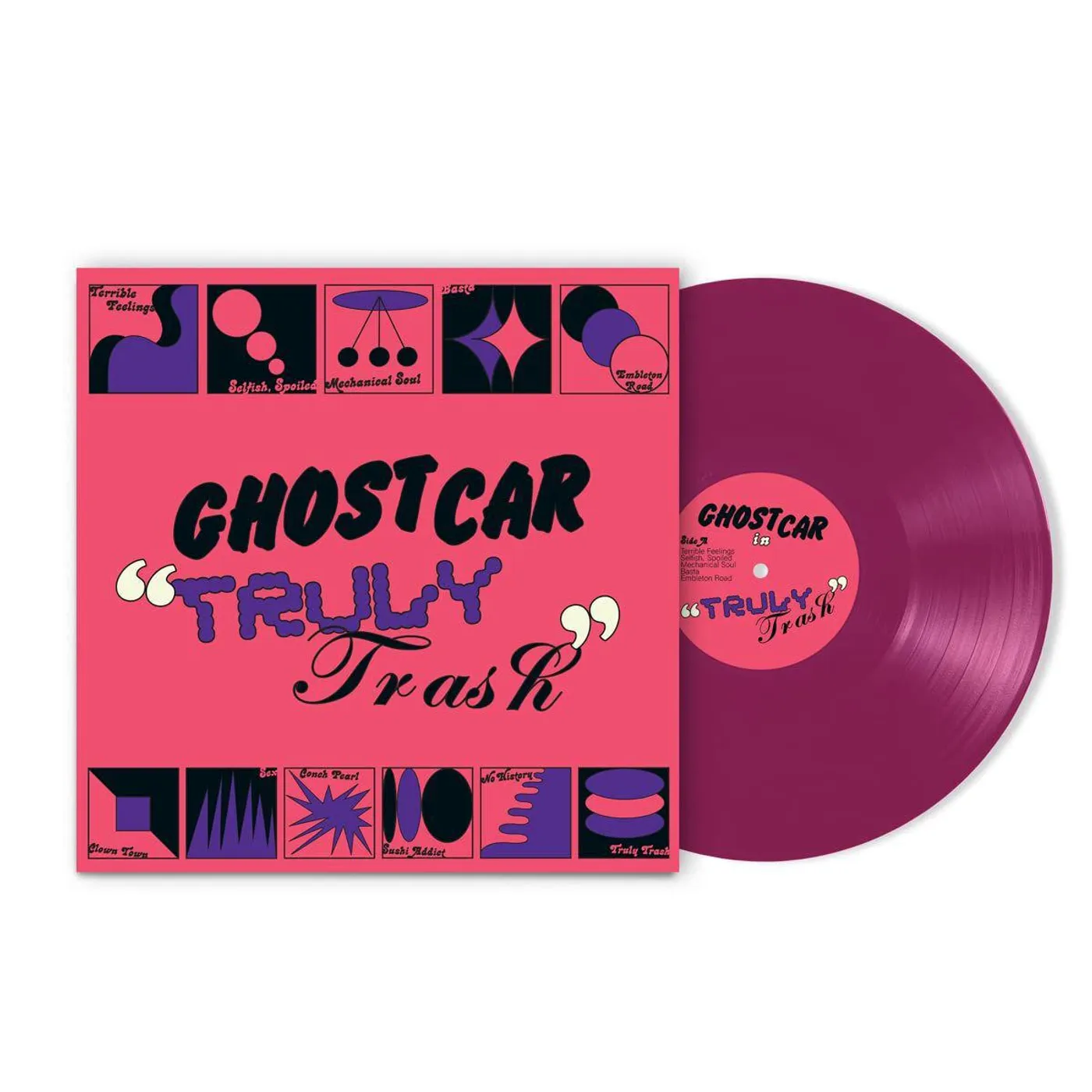 Ghost Car TRULY TRASH (COLOR VINYL) Vinyl Record