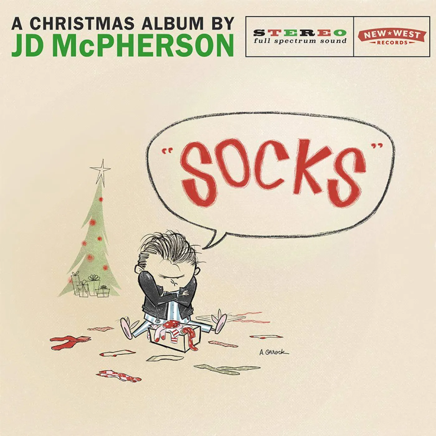 JD McPherson SOCKS (COLOR SONGBOOK) Vinyl Record