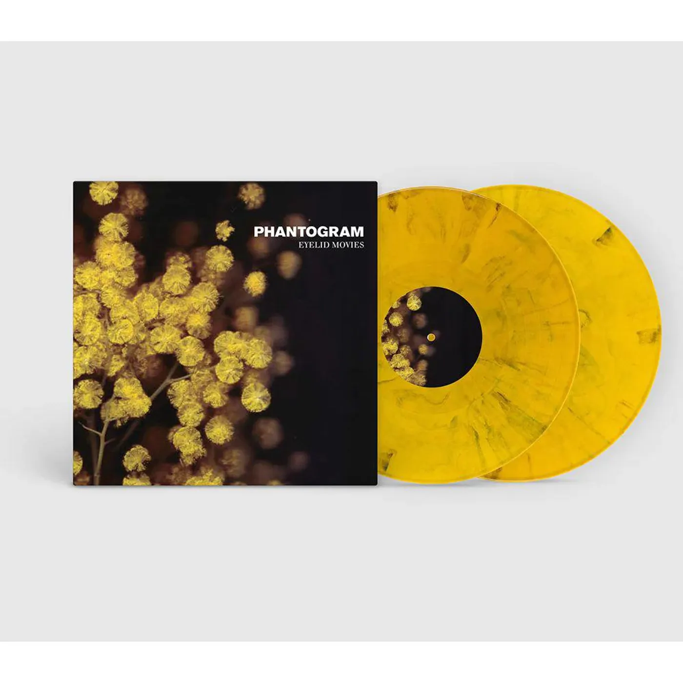 Phantogram EYELID MOVIES (140G/DELUXE EXPANDED EDITION/BLACK-SWIRLED YELLOW VINYL/2LP) Vinyl Record
