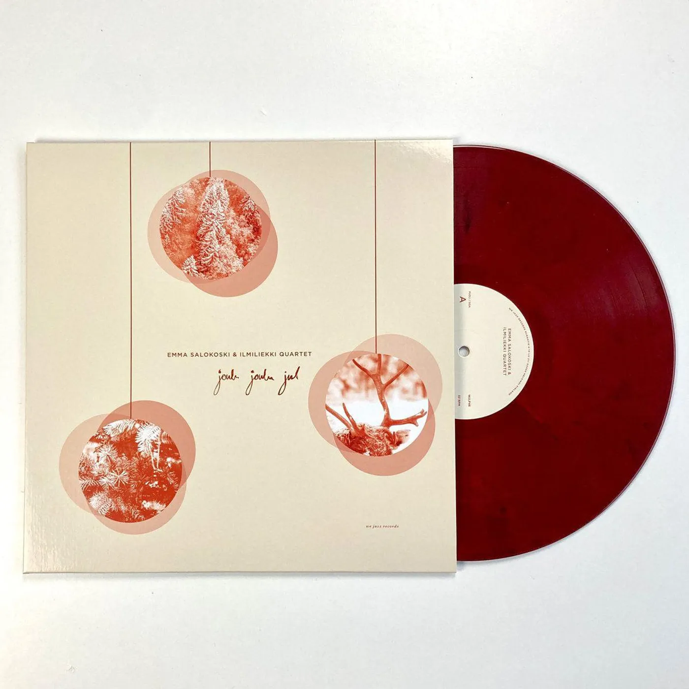 Emma Salokoski & Ilmiliekki Quartet JOULU JOULU JUL (RED VINYL) Vinyl Record