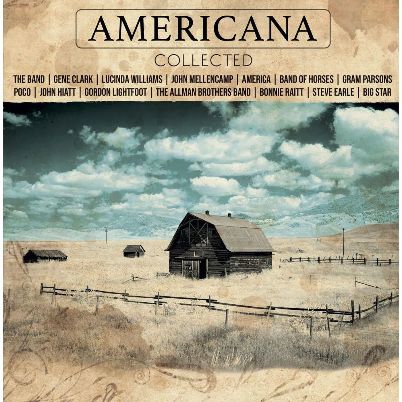 Various Artists  AMERICANA COLLECTED (LIMITED/RED VINYL 180G/2LP) Vinyl Record
