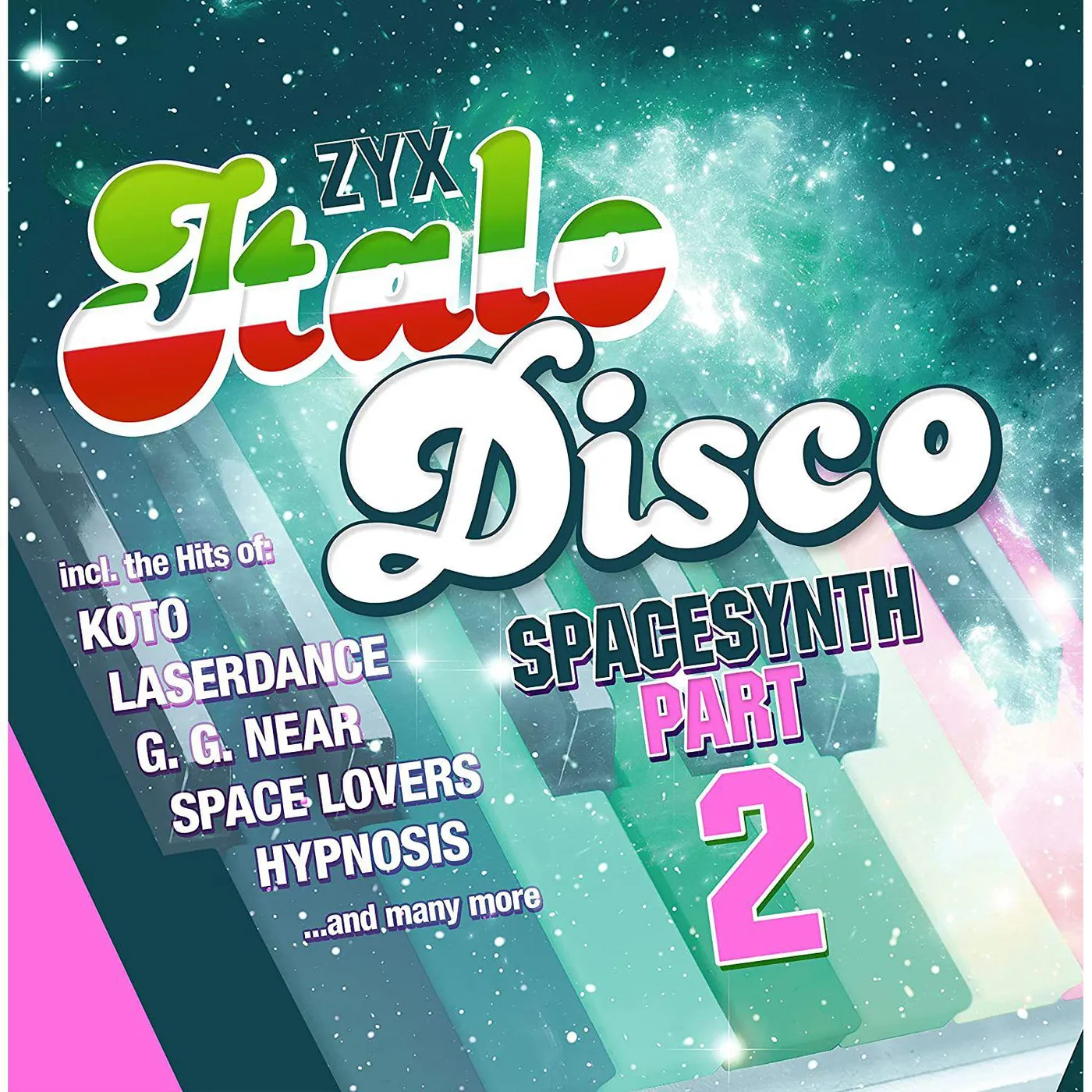 Various Artists  ZYX Italo Disco Spacesynth Part 2 Vinyl Record