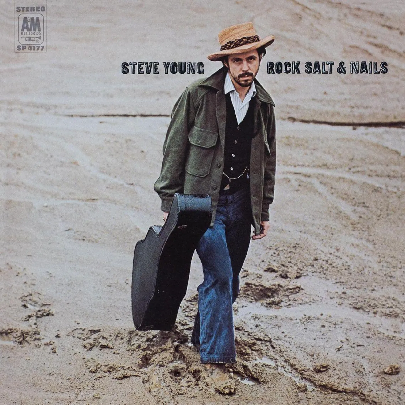 Steve Young ROCK, SALT & NAILS (NATURAL ROCK SALT VINYL) Vinyl Record
