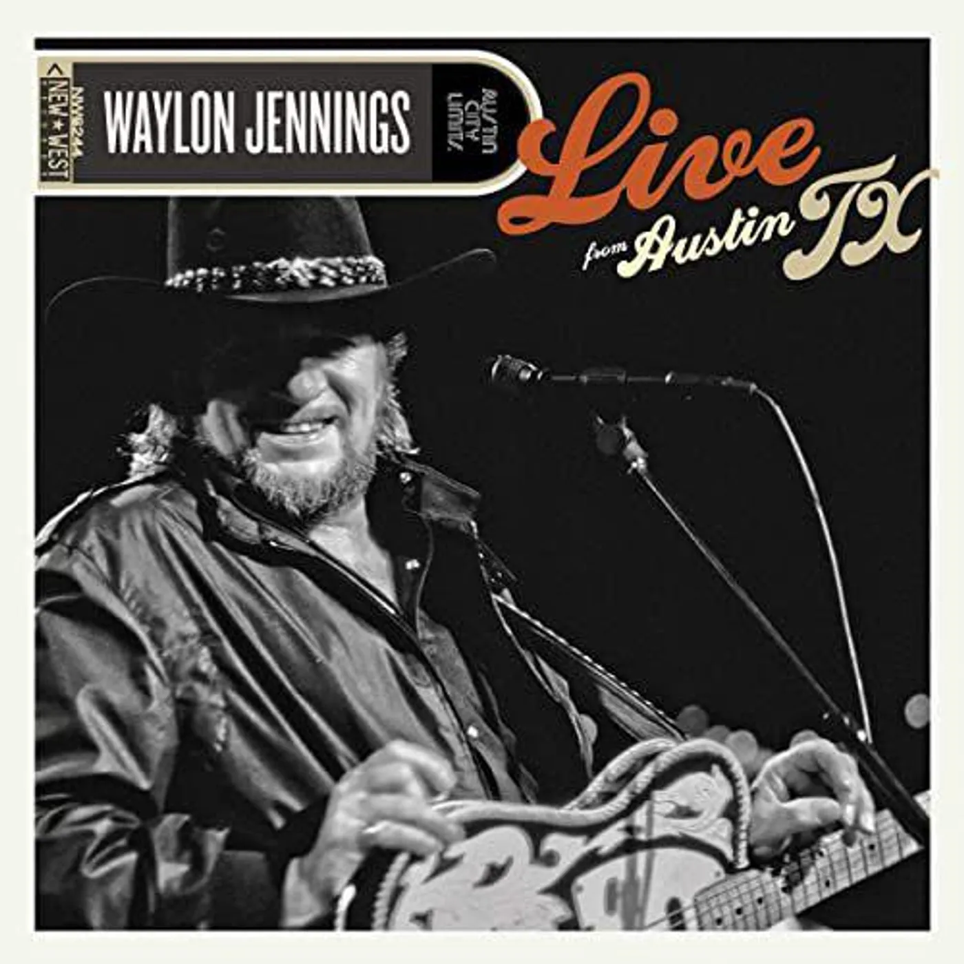Waylon Jennings Live From Austin, Tx '89 (Orange Blossom Color Vinyl/2lp) Vinyl Record