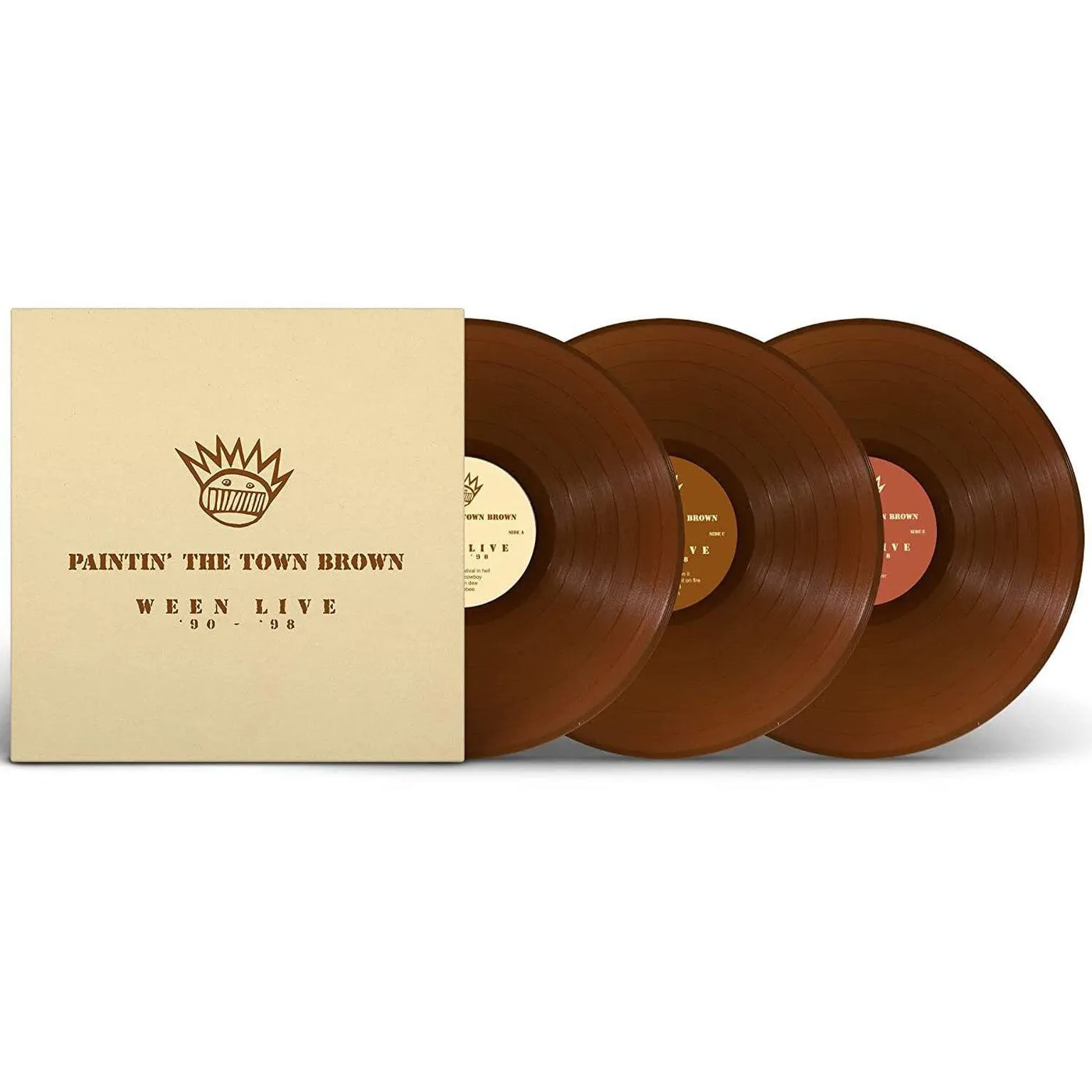 Paintin' The Town Brown: Ween Live 1990-1998 (Brown/3LP) Vinyl Record