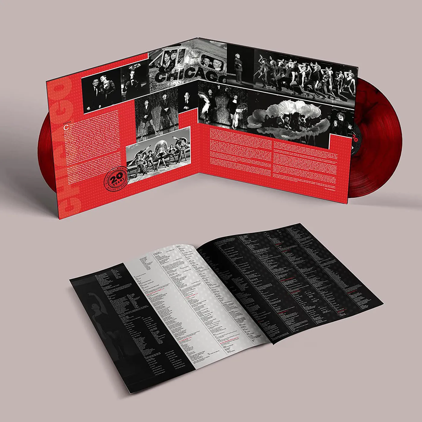 Various Artists  Chicago The Musical (2LP/140g/Red Marble) Vinyl Record