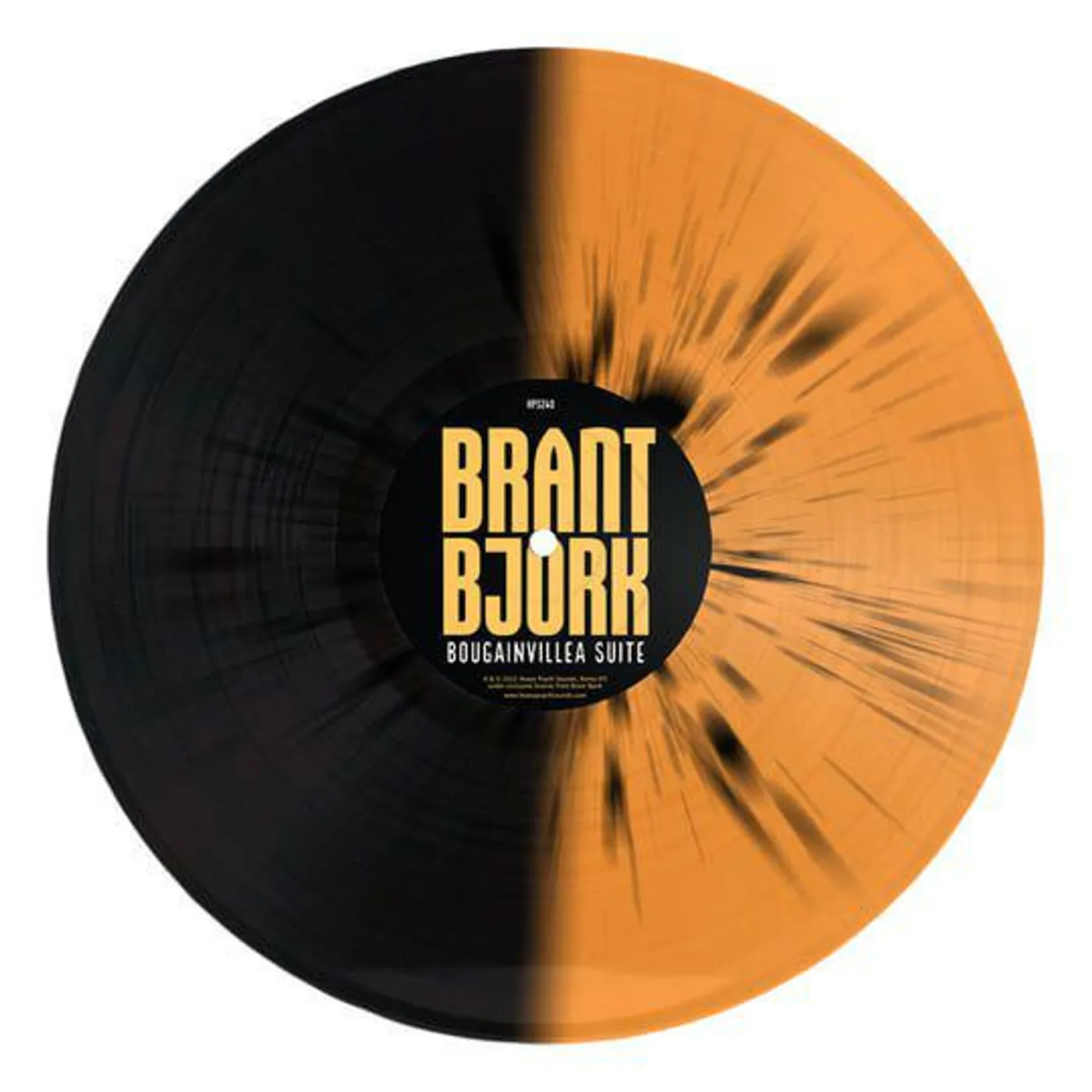 Brant Bjork BOUGAINVILLEA SUITE (BLACK SPLATTER BLACK/ORANGE VINYL) Vinyl Record