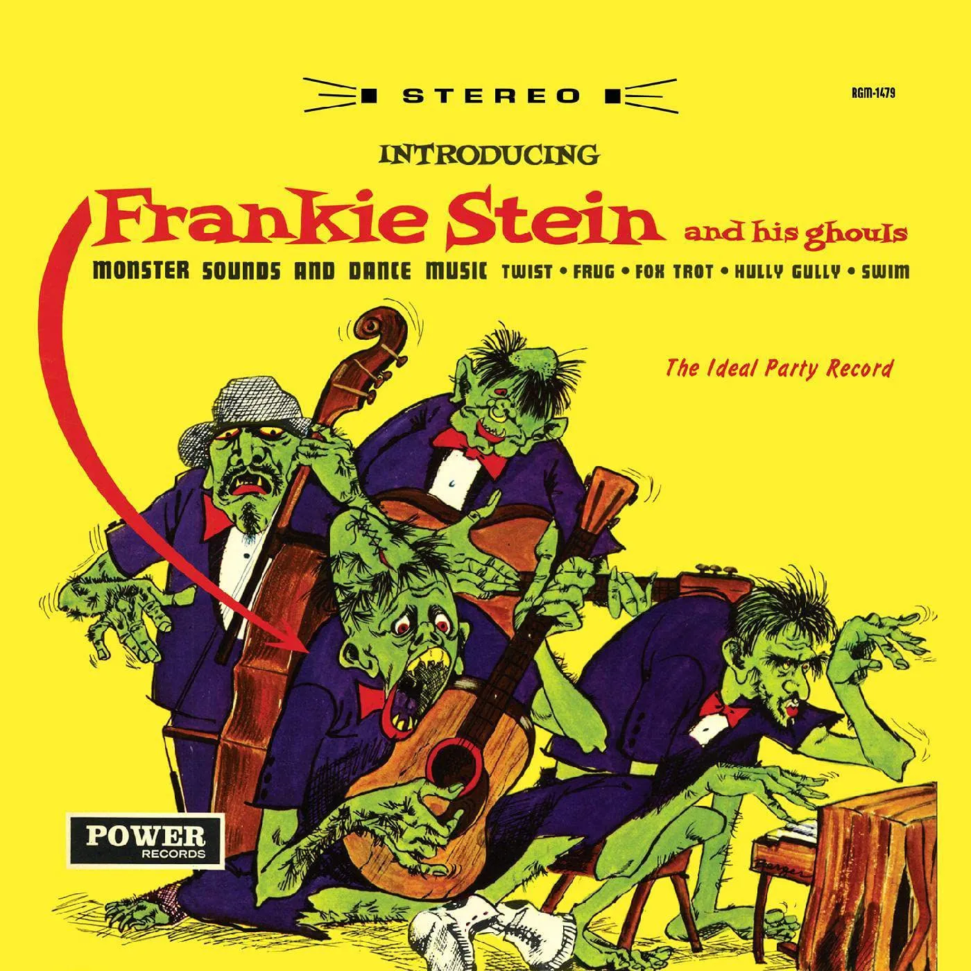 INTRODUCING Frankie Stein and His Ghouls (GHOULISH NEON GREEN VINYL) Vinyl Record