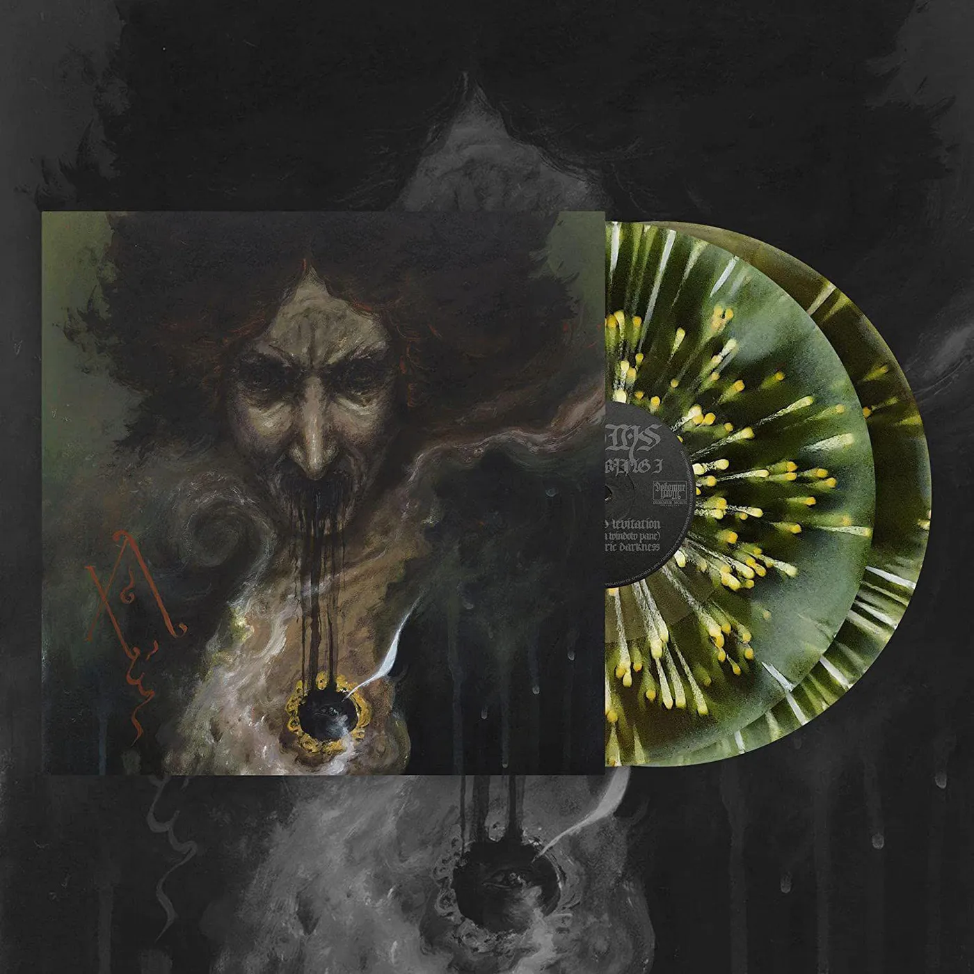 Akhlys Dreaming I (Swamp Green & Olive Green W/ Mustard & White Splatter/2LP) Vinyl Record