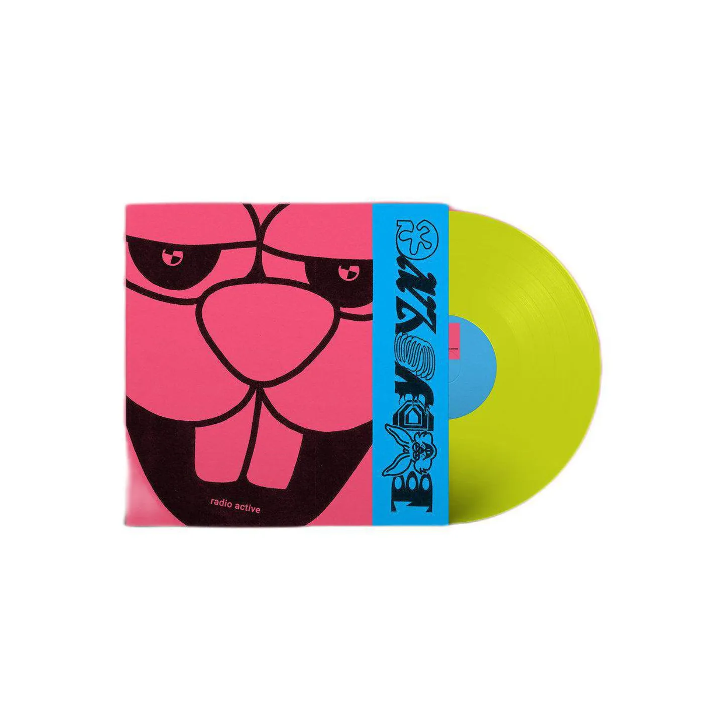 Bodysync Radio Active (Neon Yellow) Vinyl Record