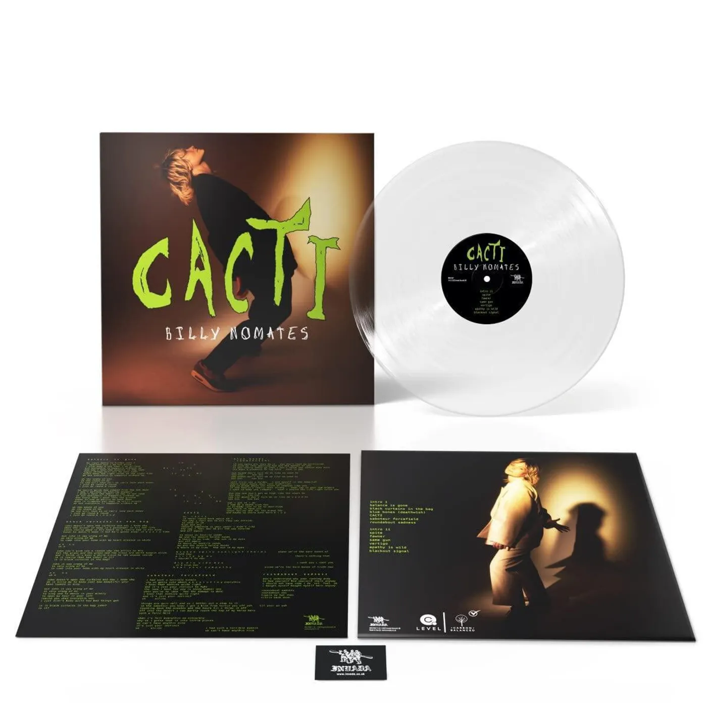 Billy Nomates Cacti (Translucent) Vinyl Record