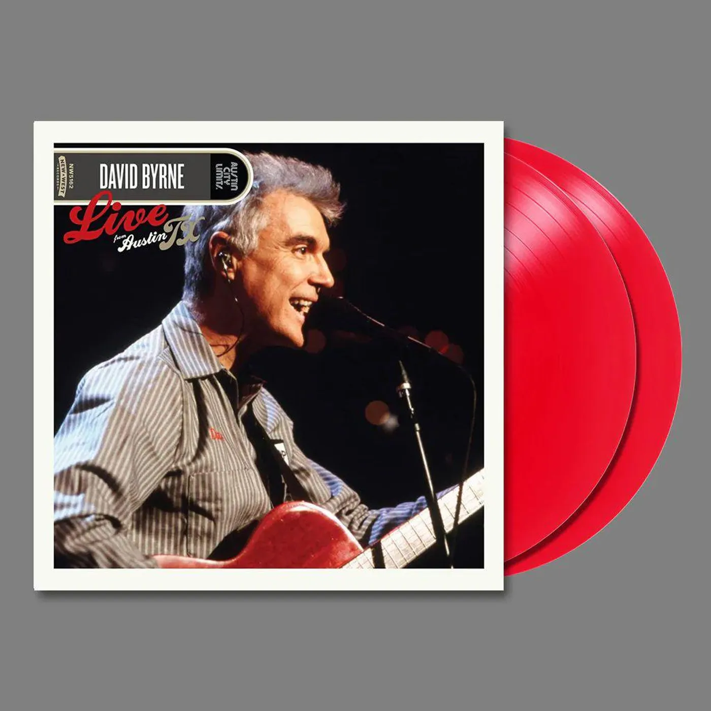David Byrne LIVE FROM AUSTIN, TX (RED VINYL/2LP) Vinyl Record
